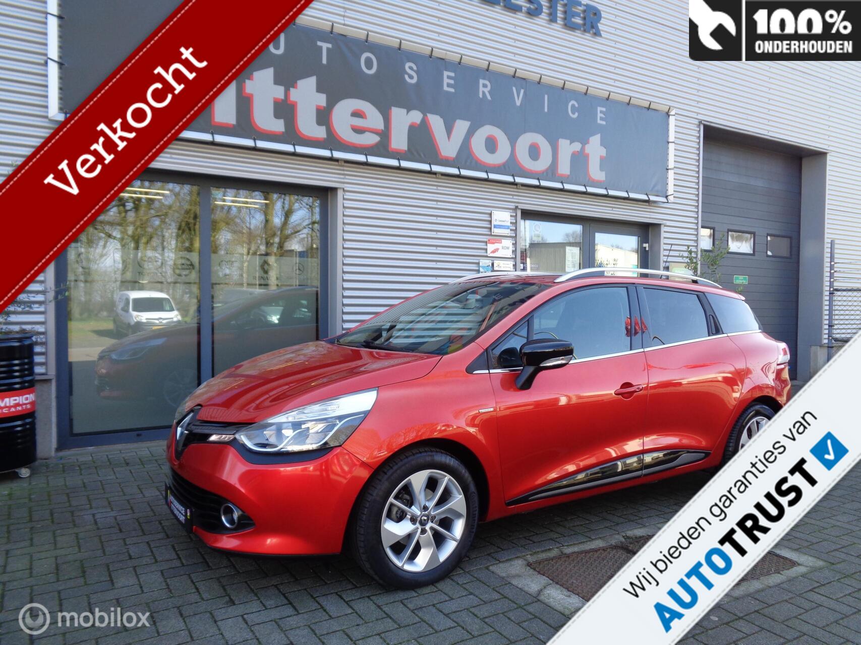 Renault Clio 0.9 TCe Limited 2016 - voorkant