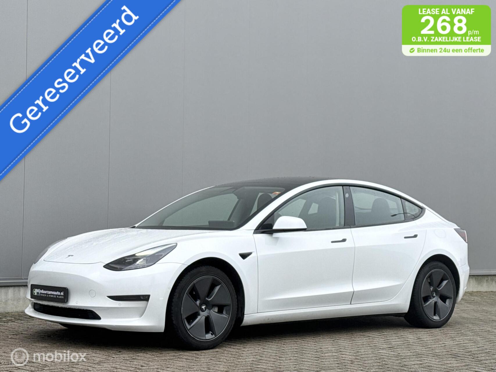 Tesla Model 3 Long Range AWD 75 kWh FSD meegeleverd! SOH 90% 2020 - voorkant
