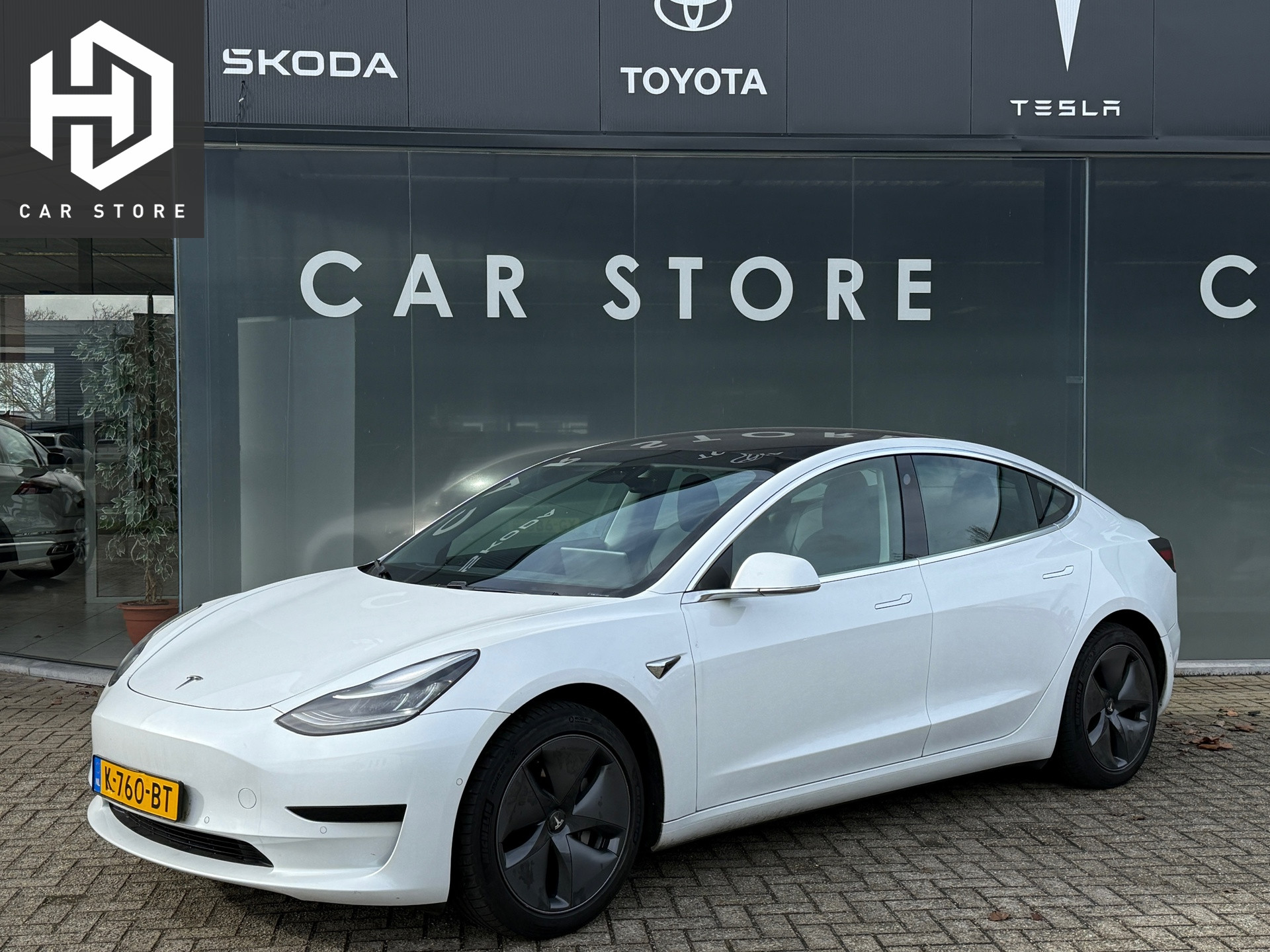 Tesla Model 3 Standard RWD Plus 60 kWh 92% SOH Autopilot 2020 - voorkant