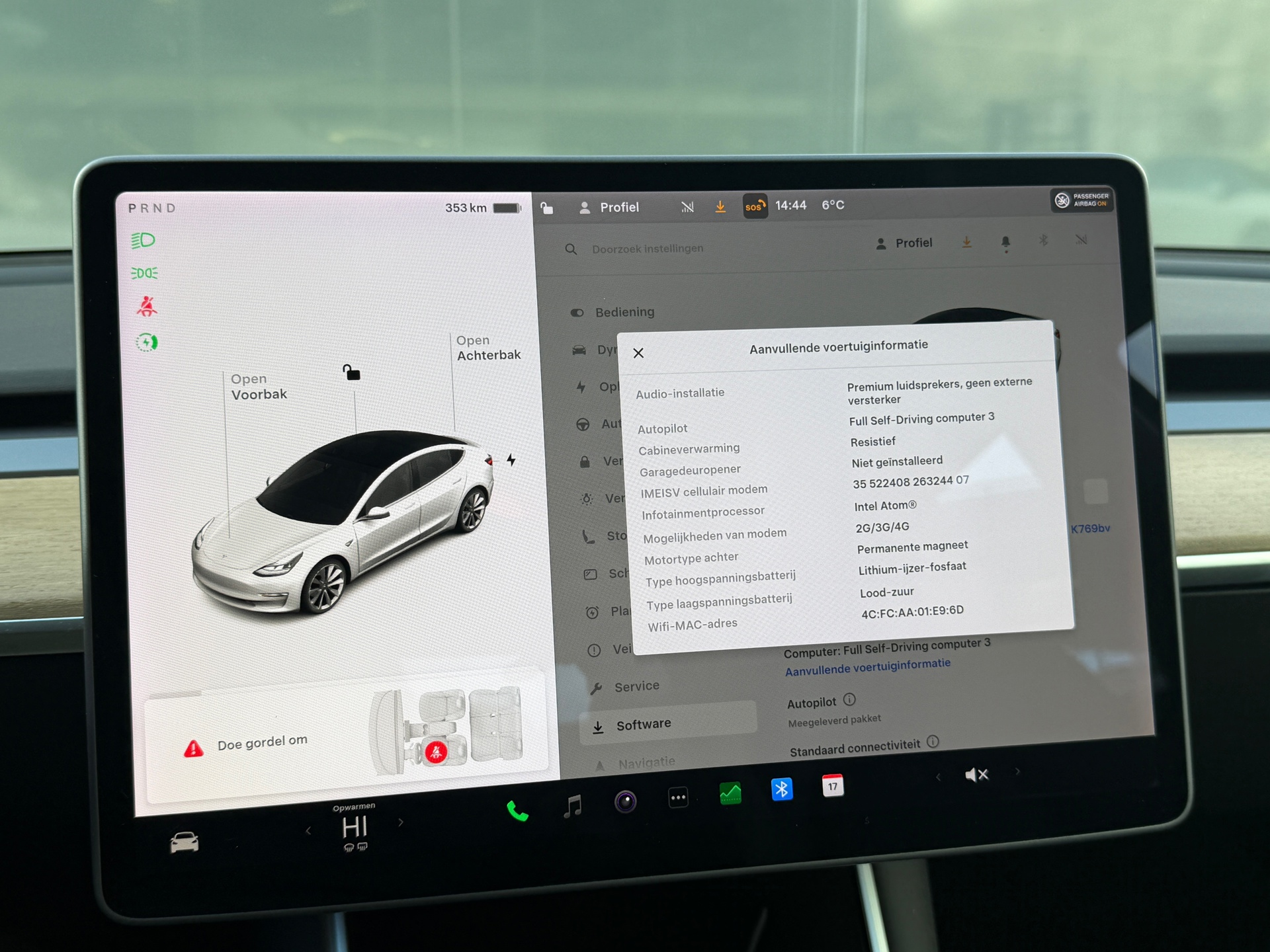 Foto van Tesla Model 3