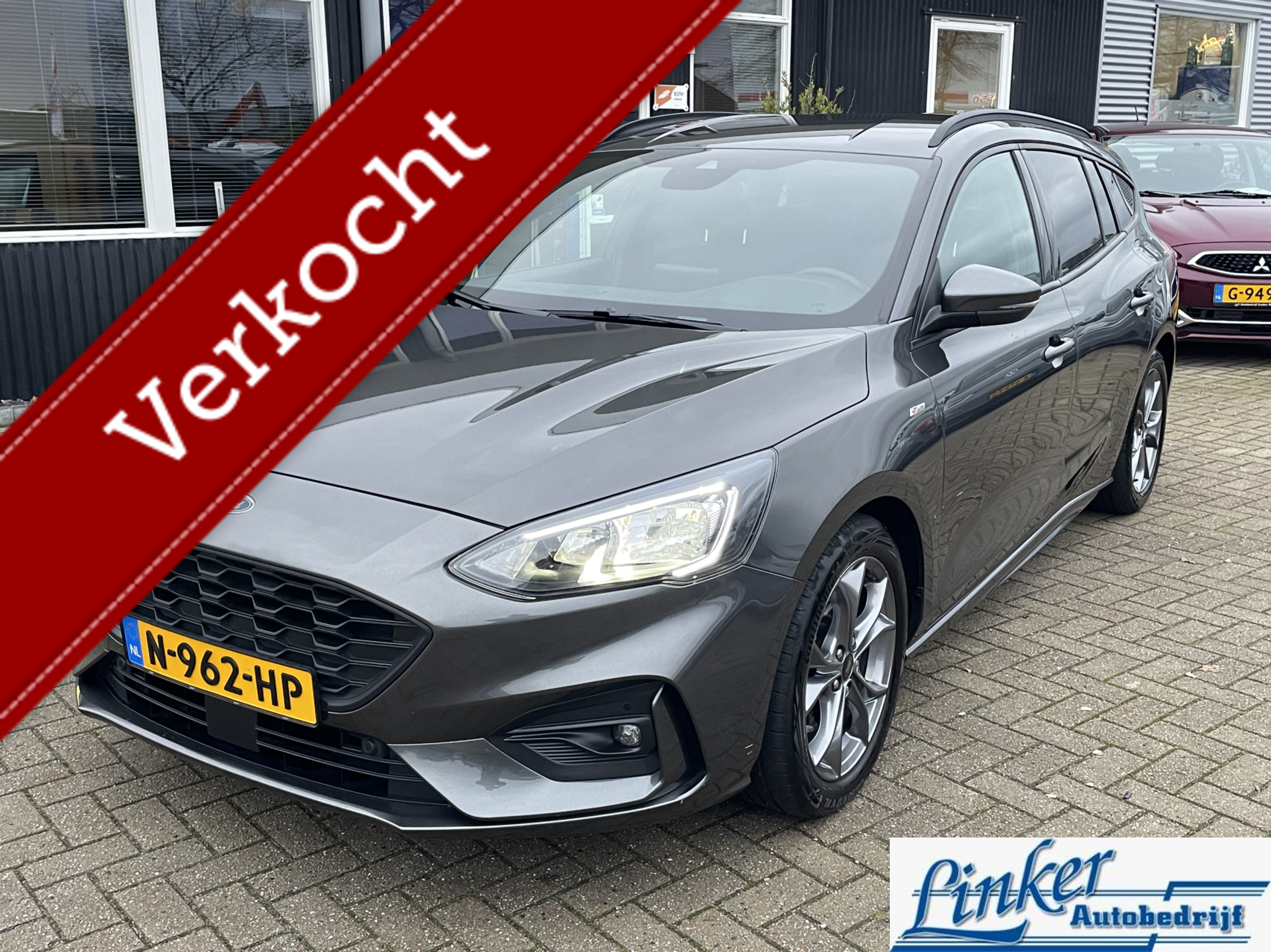 Ford Focus 1.0 EcoBoost Hybrid ST Line Business - NL-AUTO CAMERA PDC VOOR/ACHTER 2021 - voorkant