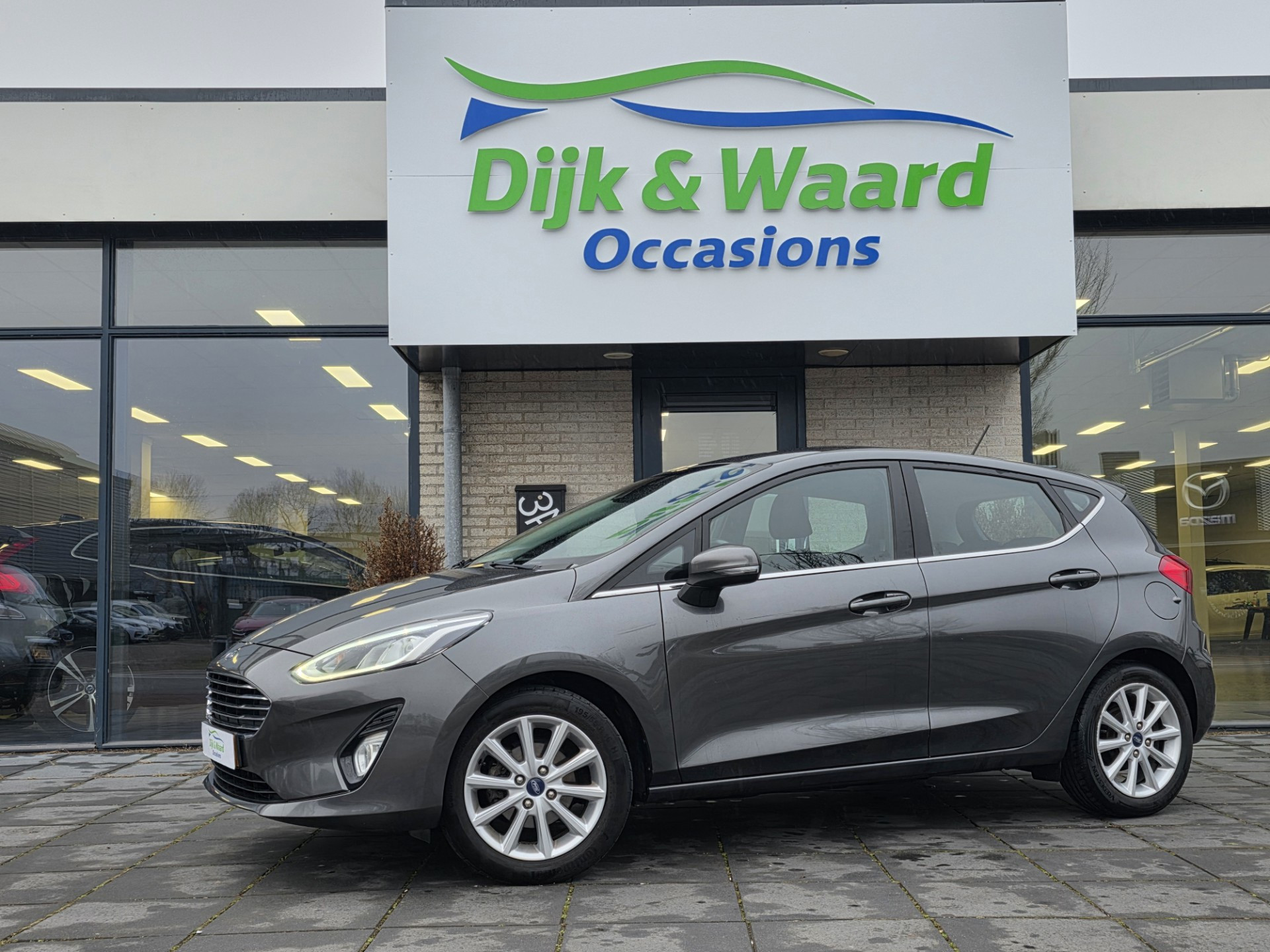Ford Fiesta 1.5 TDCi Titanium – NAP – Airco – Cruise – Zeer zuinig – Luxe uitvoering – 2018 - voorkant