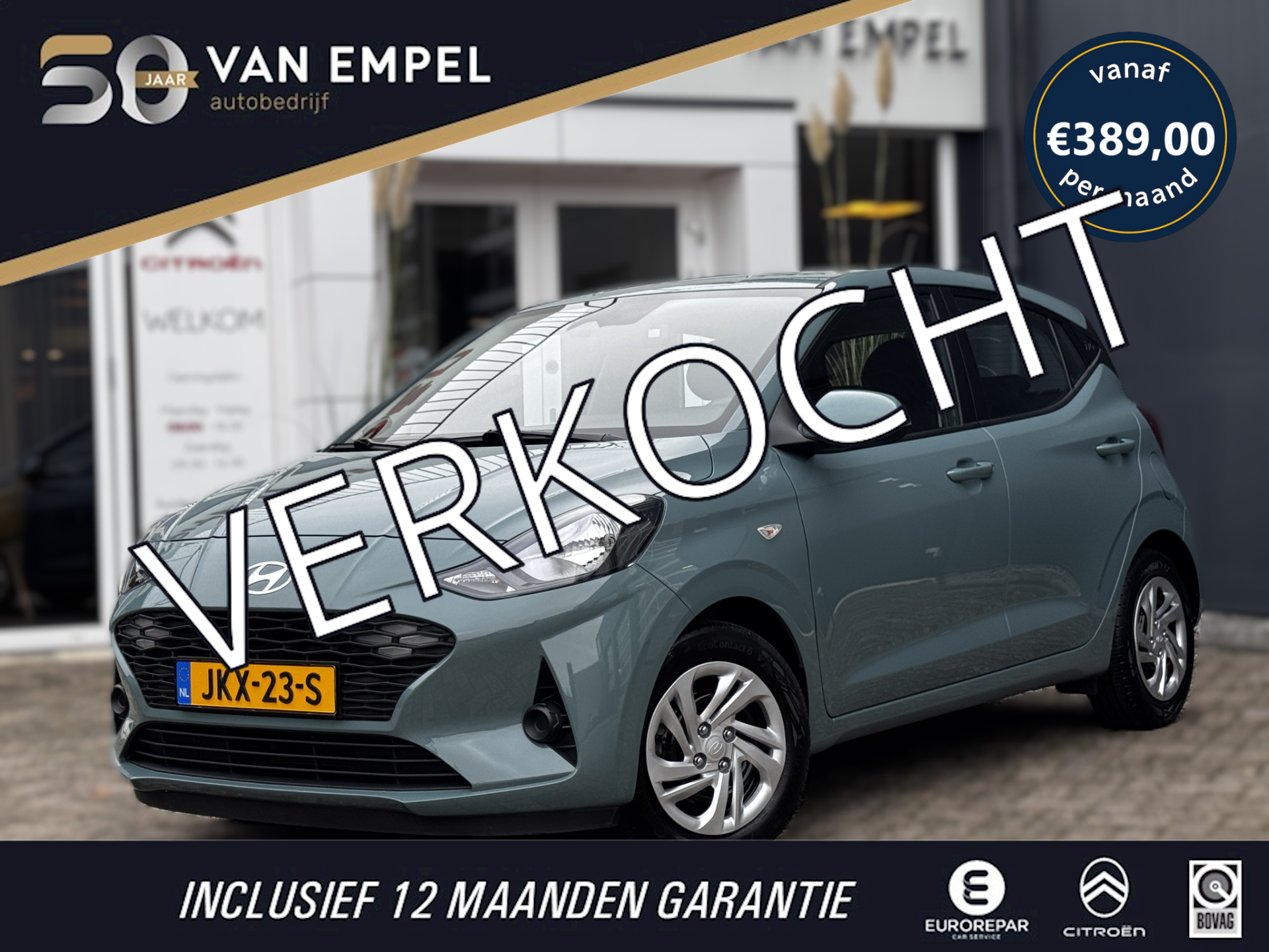 Hyundai I10 1.0 Premium | Automaat | Camera | Carplay | Climate Control | Stoel + Stuurverwarming 2024 - voorkant