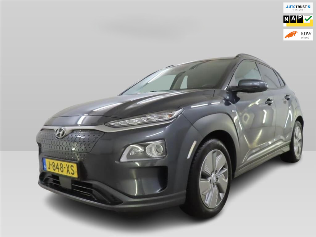 Hyundai Kona EV Premium 64 kWh 2020 - voorkant