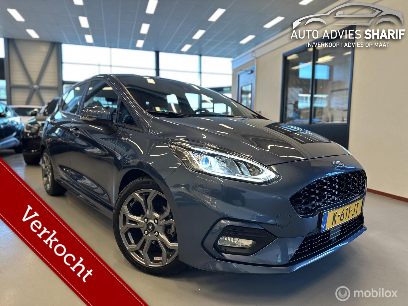 Ford Fiesta 1.0 EcoBoost Hybrid ST-Line X 2021 - voorkant