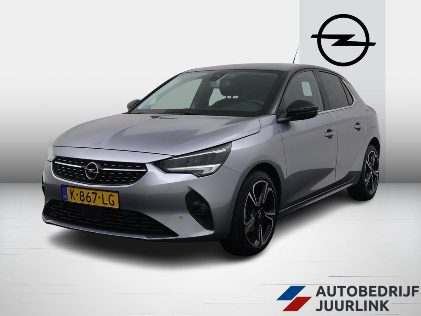 Opel Corsa 1.2T 100PK Elegance Nav/Keylesss/Camera/Led/2xPDC 2021 - voorkant