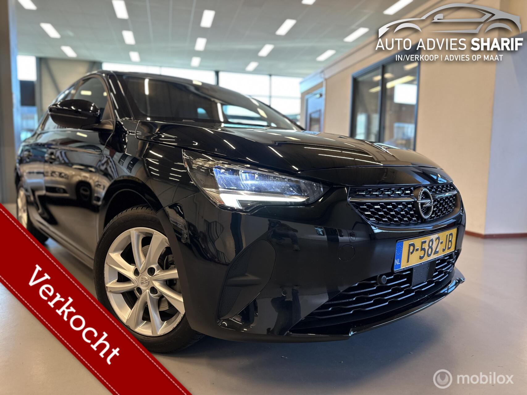 Opel Corsa 1.2 Elegance Cam|PDC|CarPlay|Blindspot|LED|Cruise 2022 - voorkant