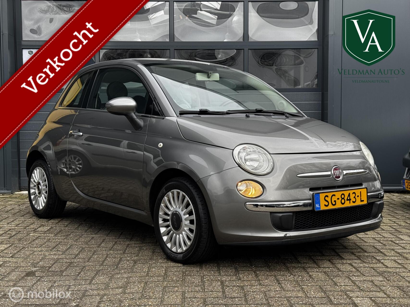 Fiat Fiat 500 1.2 Sport | Airco | multimedia scherm | glazen dak 2010 - voorkant