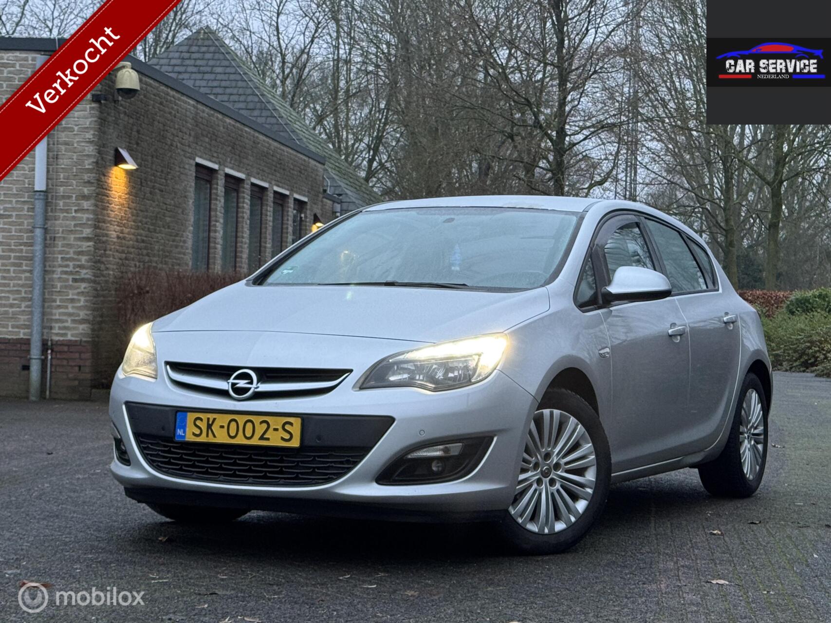 Opel Astra 1.4 Turbo 150PK/NAVI/PDC/DO/NWE APK 2014 - voorkant