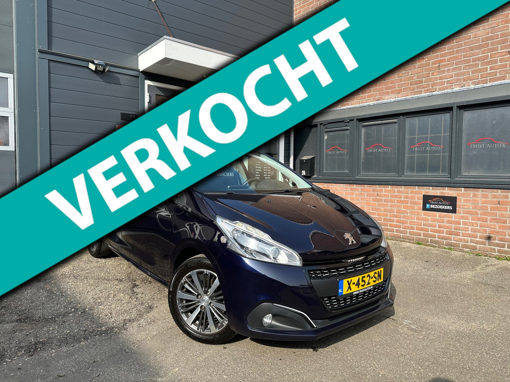 Peugeot 208 1.2 PureTech Allure 2017 - voorkant