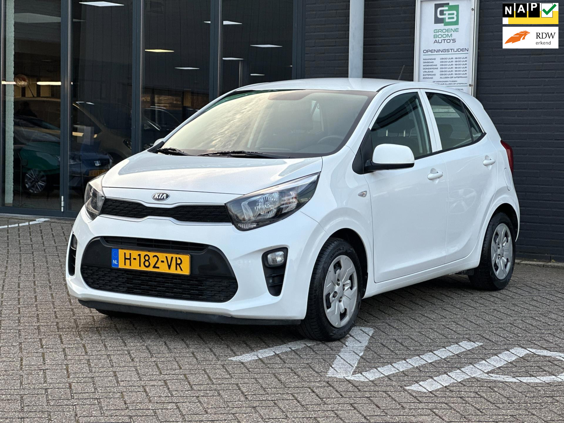 Kia Picanto 1.0 CVVT ComfortLine/2de EIG/AIRCO/5-DRS/NL-AUTO NAP!! 2020 - voorkant