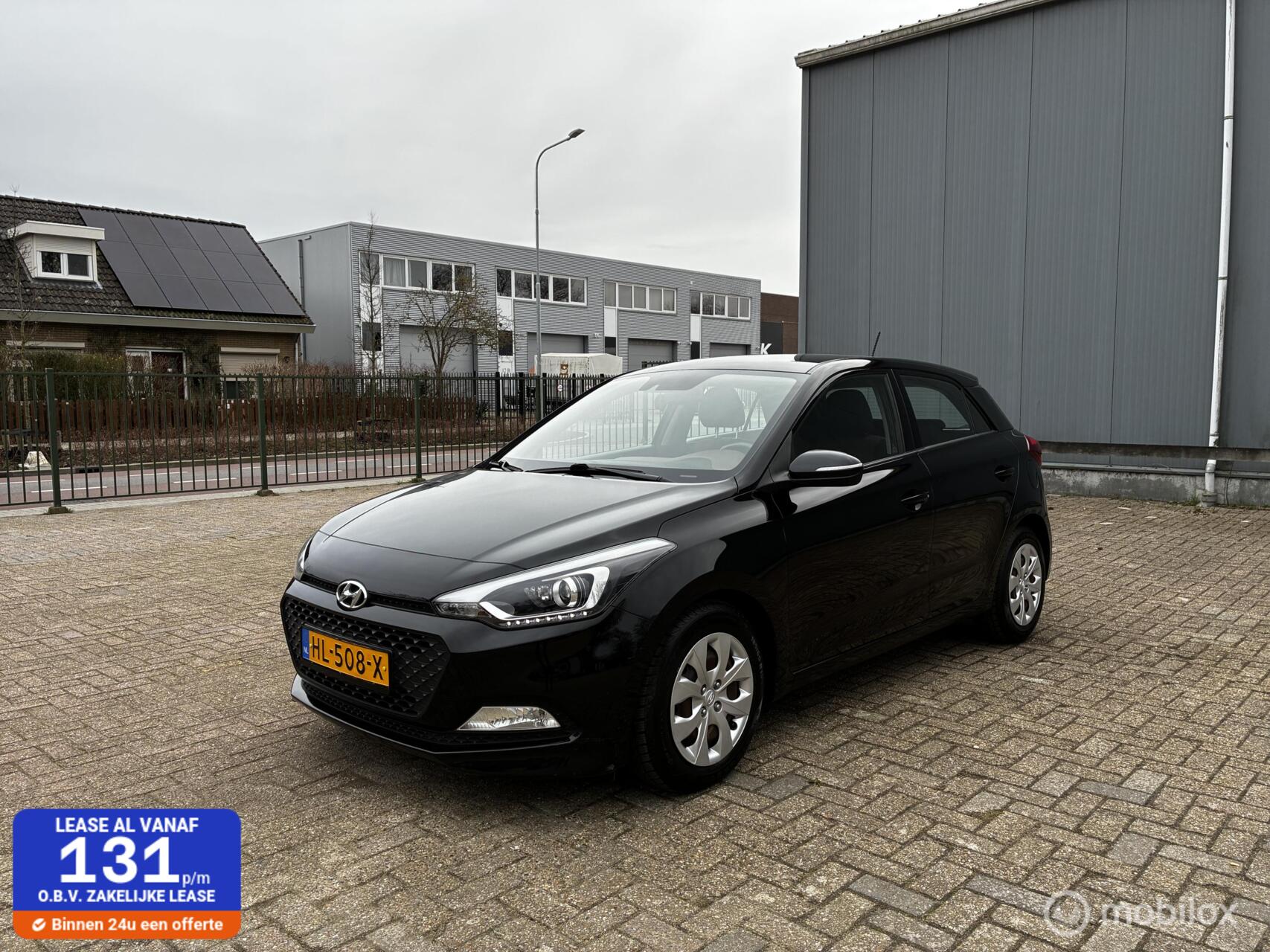 Hyundai I20 1.2 HP i-Motion km110.815 Nap BJ2016 5Deurs 2016 - voorkant