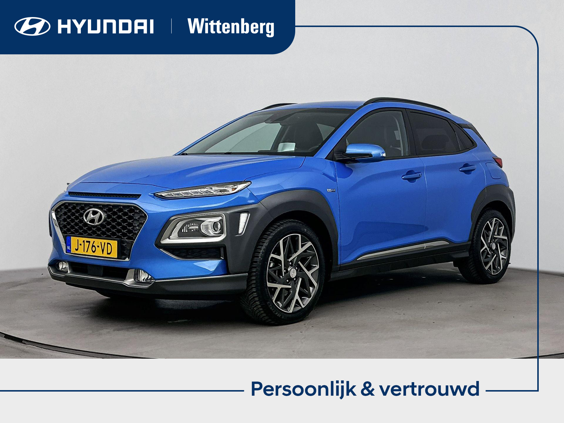 Hyundai Kona 1.6 GDI HEV PREMIUM 2020 - voorkant