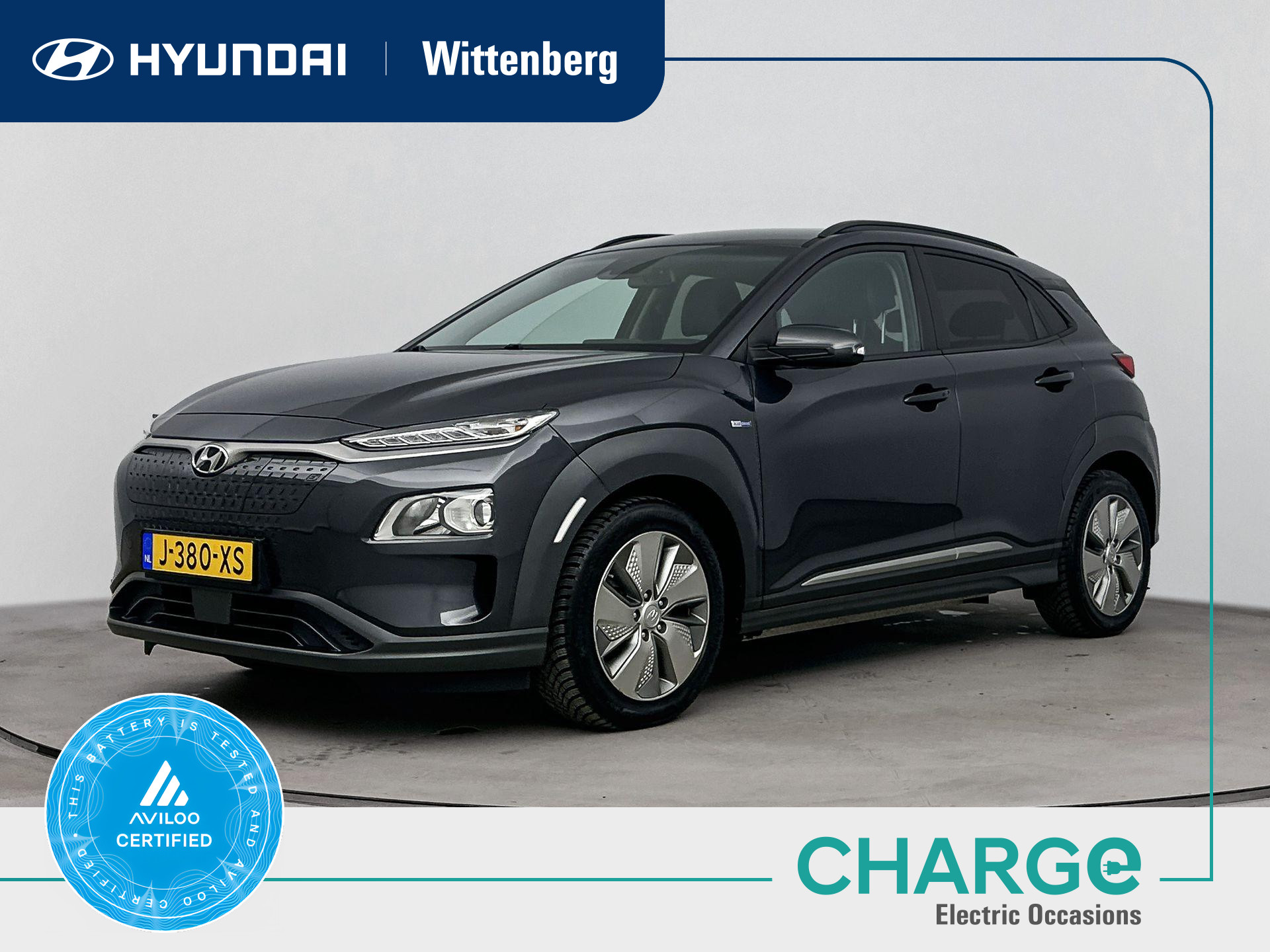 Hyundai Kona EV FASHION 64 kWh 2020 - voorkant