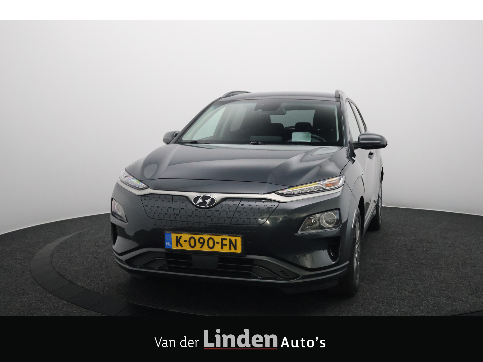 Hyundai Kona EV Fashion 64 kWh 3- Fase SOH 96,0% | Warmtepomp | Camera | Navigatie | Head-Up Display 2020 - voorkant