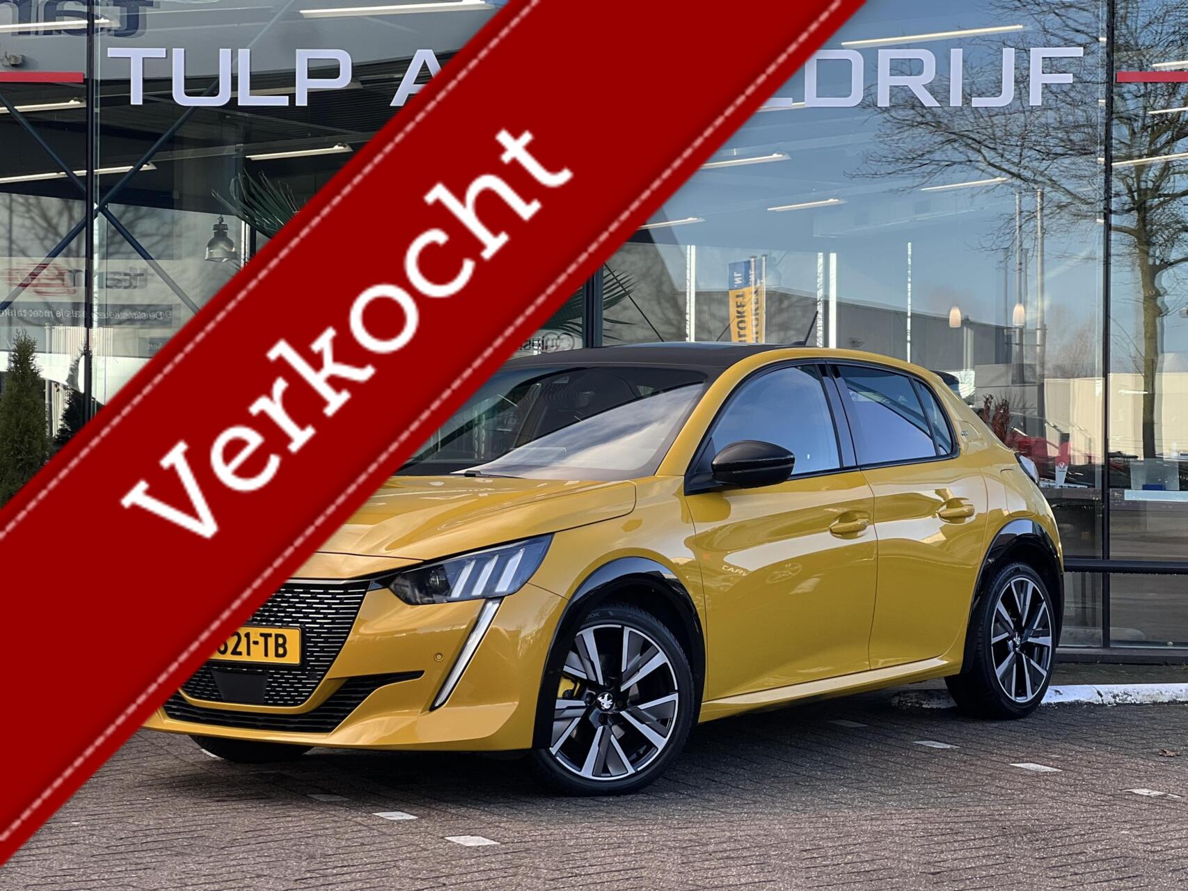 Peugeot 208 1.2 PureTech GT-Line Clima Cruise Navi Pano 2020 - voorkant