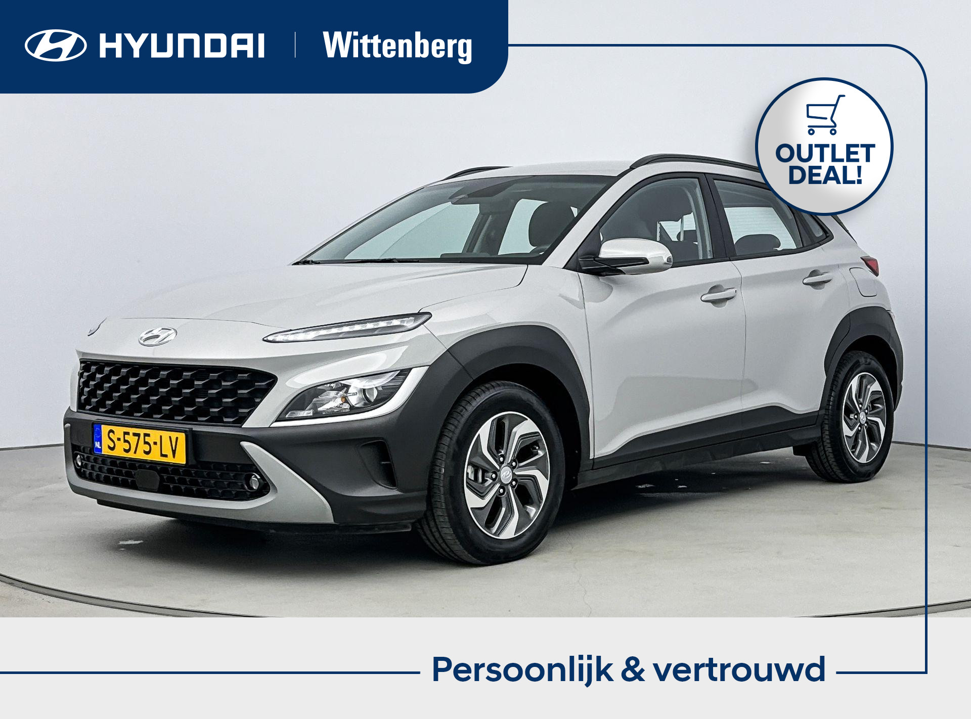 Hyundai Kona 1.6 GDI HEV Comfort Smart 2023 - voorkant