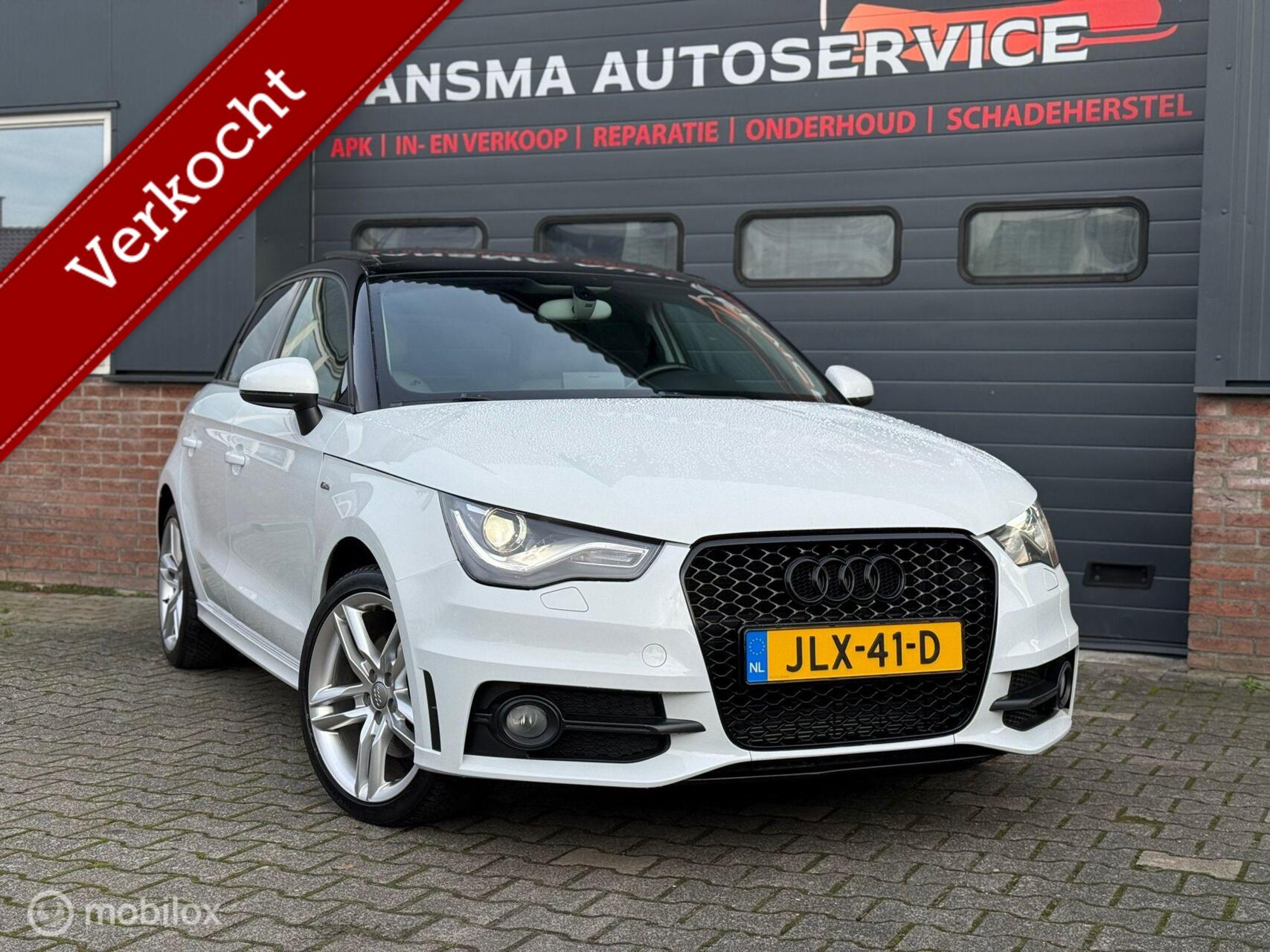 Audi A1 Sportback 1.4 TFSI S Line PANORAMADAK /CRUISE/NAVI 2014 - voorkant