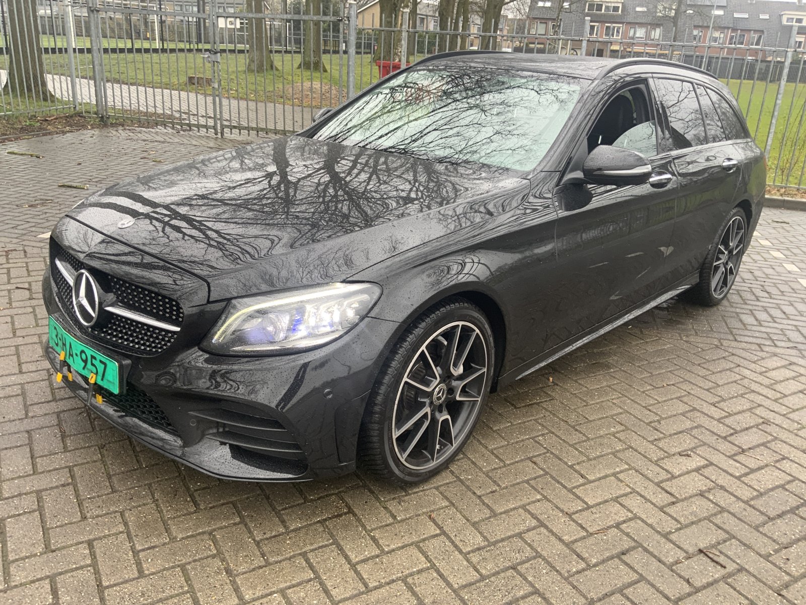 Mercedes-Benz C-klasse Estate 180 Prem. Plus Pack 2019 - voorkant