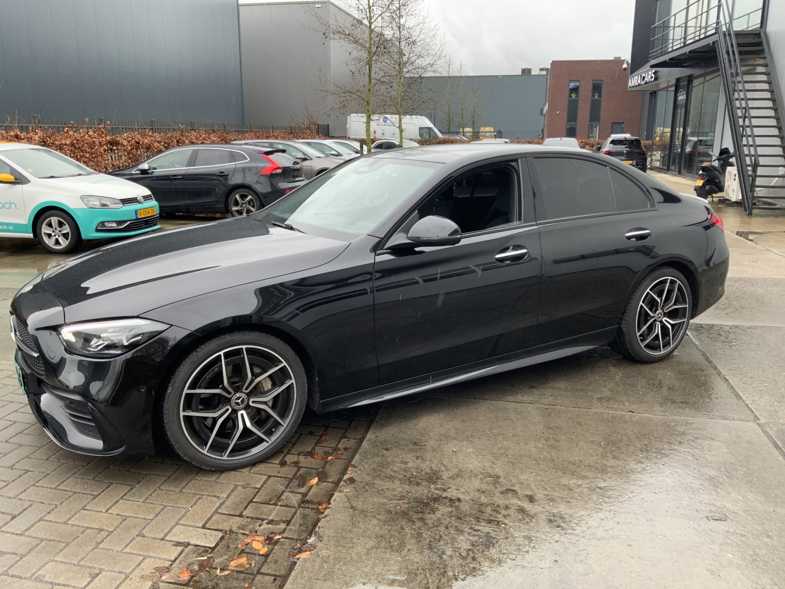 Mercedes-Benz C-klasse 300 AMG Line 2022 - voorkant