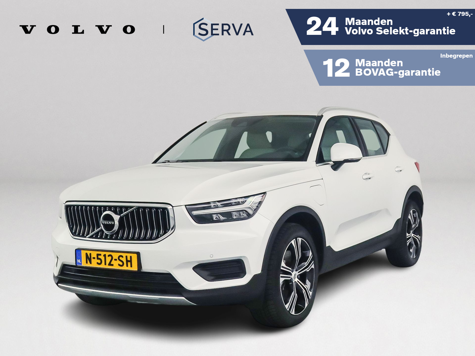 Volvo XC40 T4 Recharge Inscription | Parkeercamera | Stoel- en Stuurverwarming | Elektrisch verstelbare bestuurderstoel 2021 - voorkant