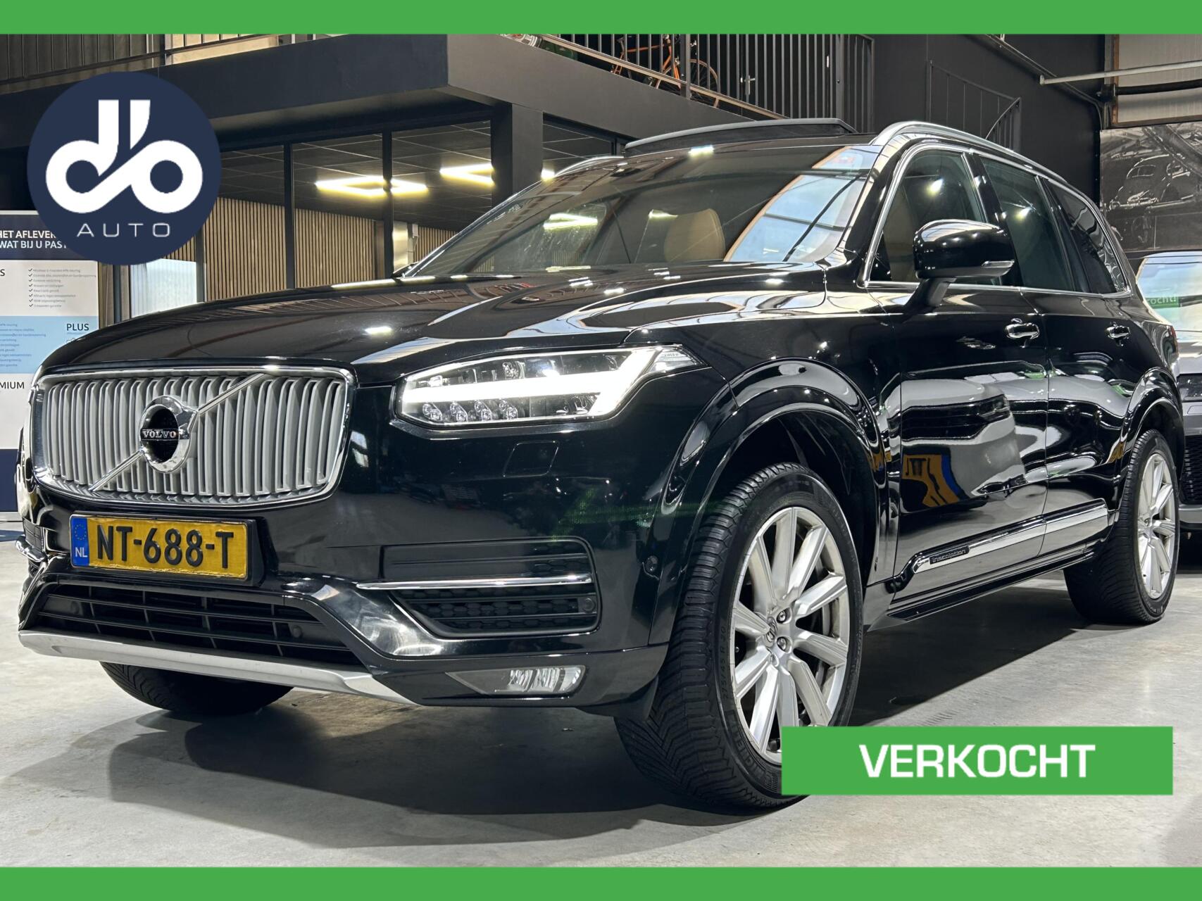 Volvo Xc90 2.0 D4 Inscription 7 PERSOONS I PANO I LEER + MEMORY I 20"LMV I GOED ONDERHOUDEN 2017 - voorkant