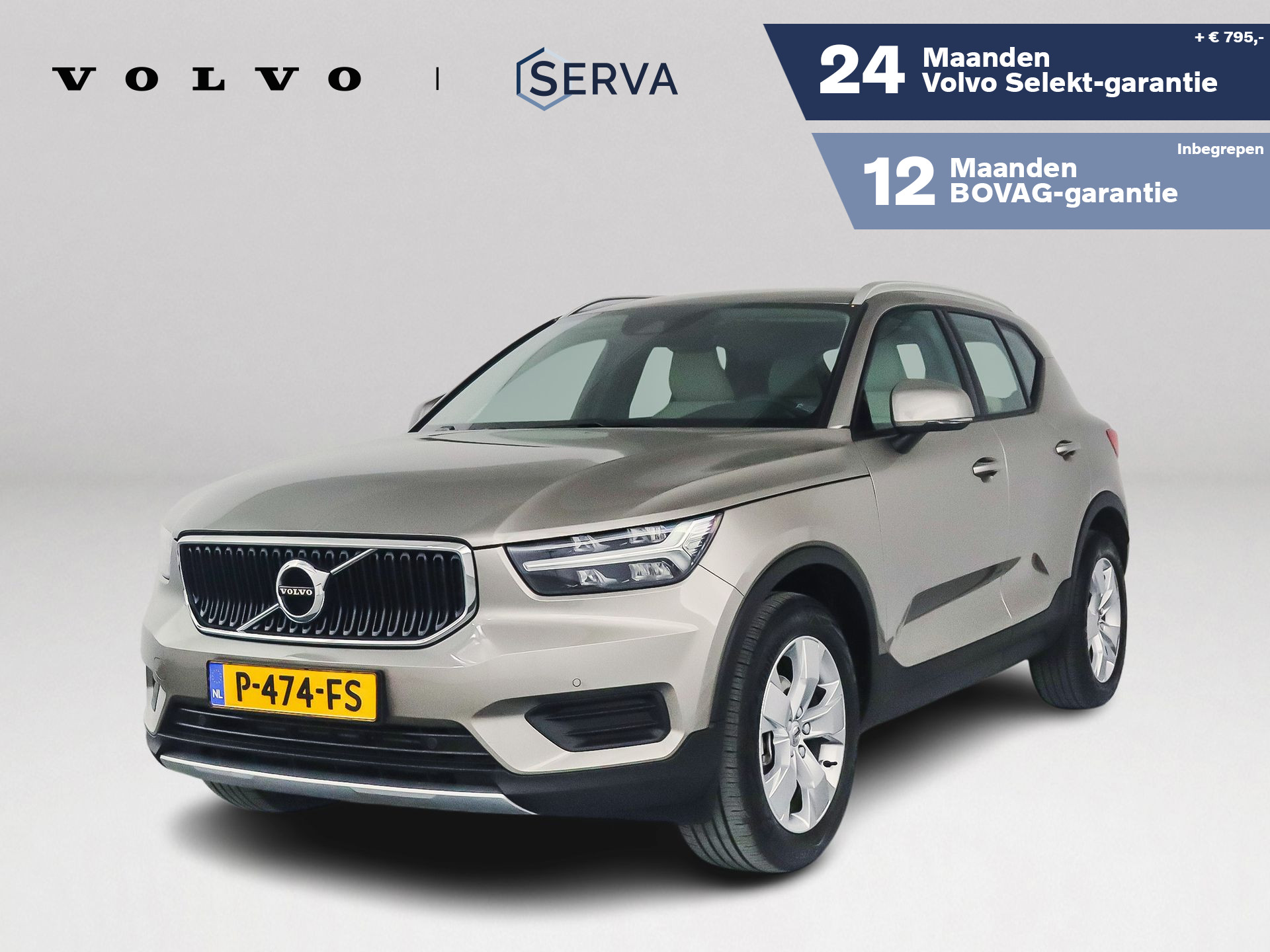 Volvo XC40 T2 Momentum | Parkeercamera | Stoel- en Stuurverwarming | Elektrische verstelbare stoel 2022 - voorkant
