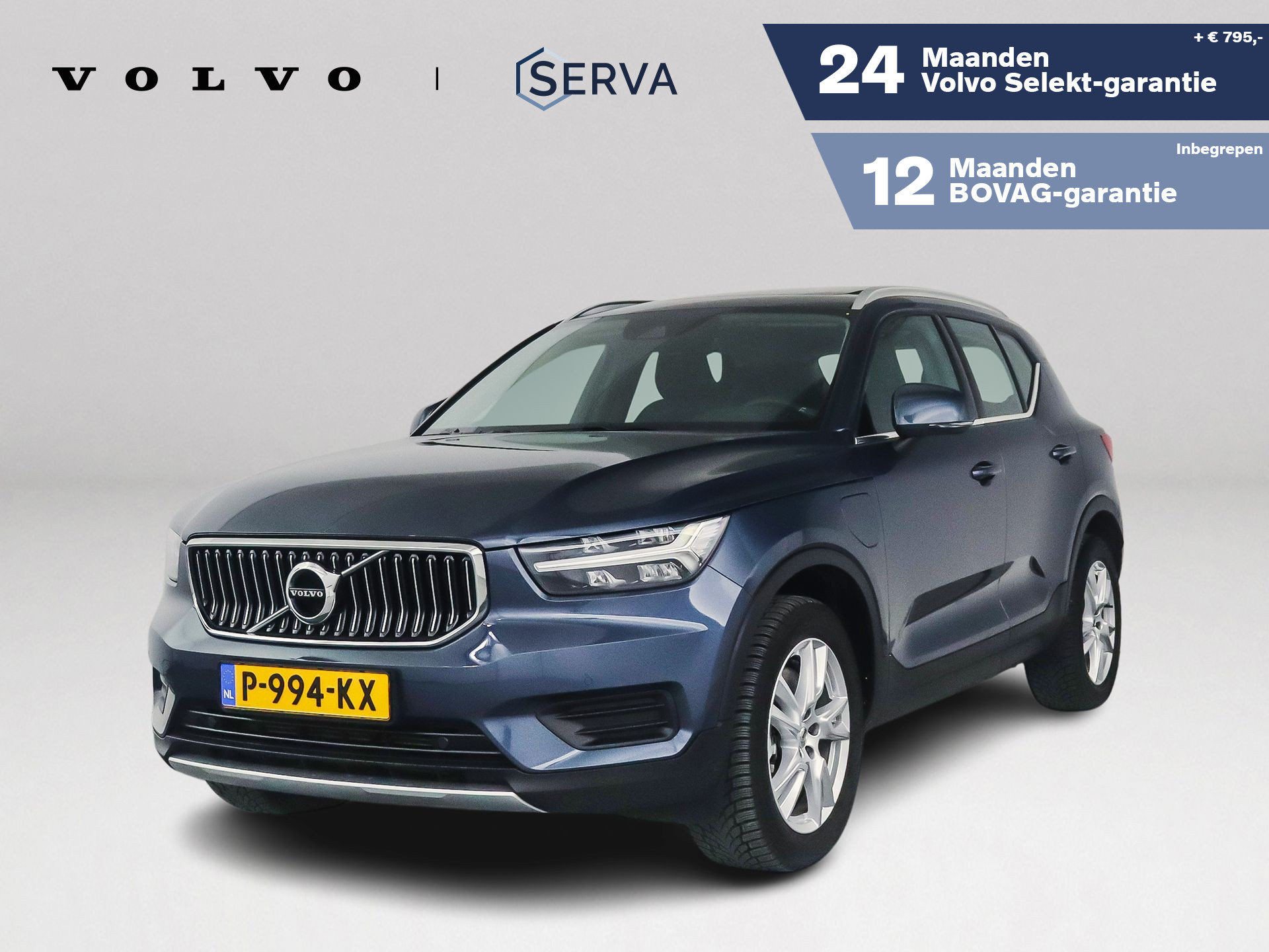 Volvo XC40 T4 Recharge Inscription Expression | Panoramadak | Parkeercamera | Cruise control | Navigatie 2022 - voorkant