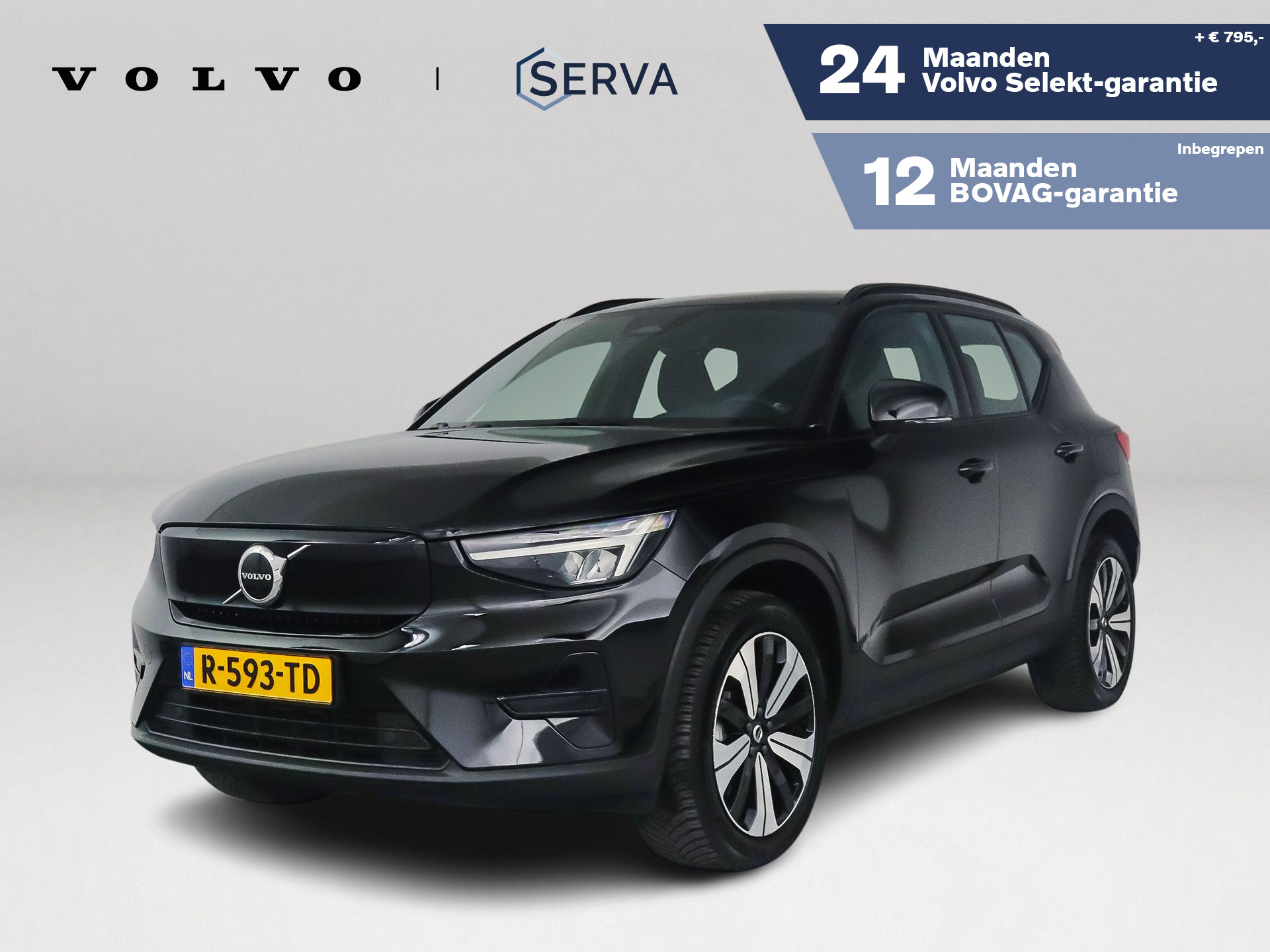 Volvo XC40 Recharge Plus 70 kWh | Parkeercamera | Stoel- en Stuurverwarming | Trekhaak 2022 - voorkant