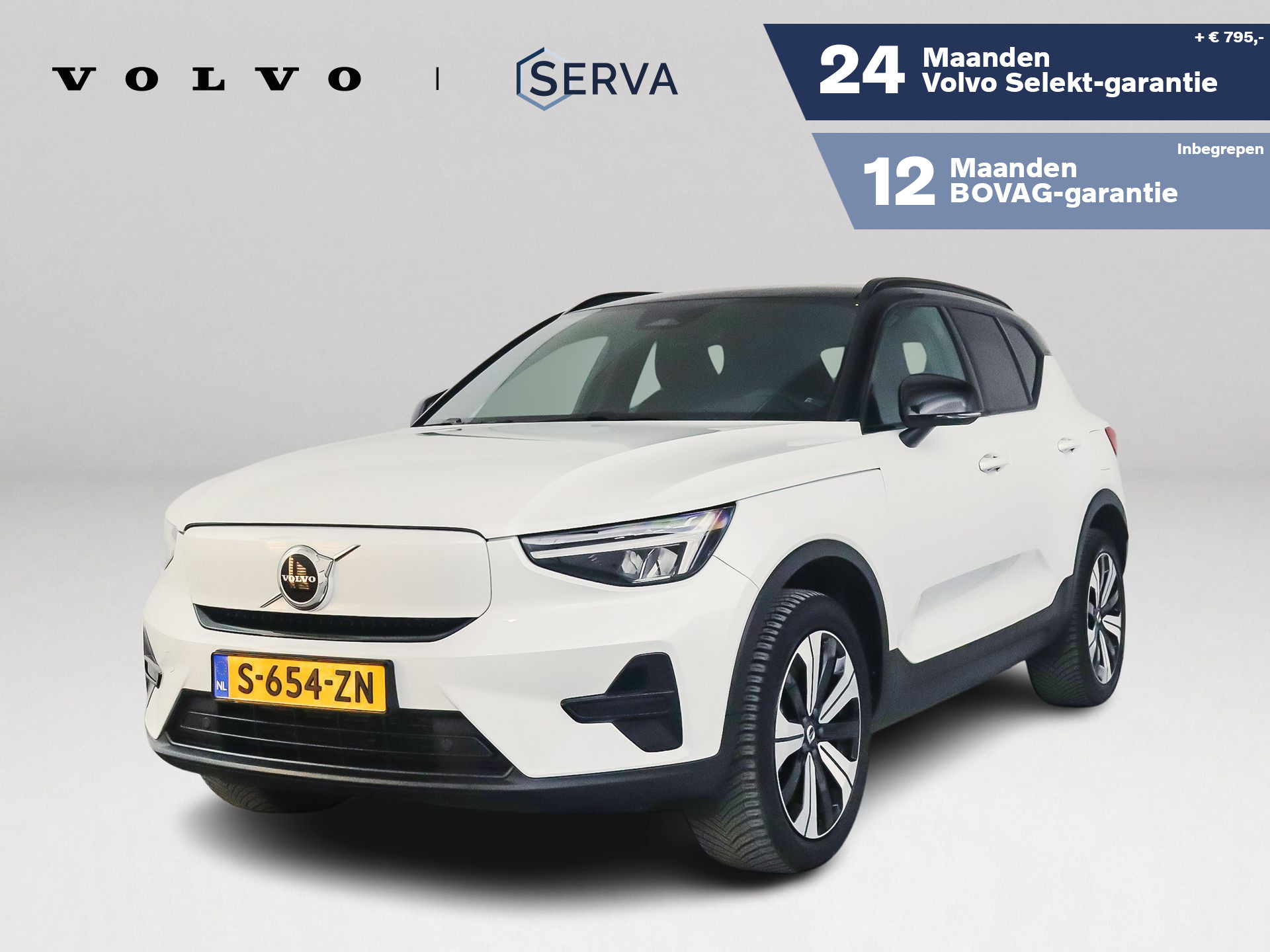 Volvo XC40 Recharge Plus | Parkeercamera | Stoel- en Stuurverwarming | Trekhaak 2023 - voorkant