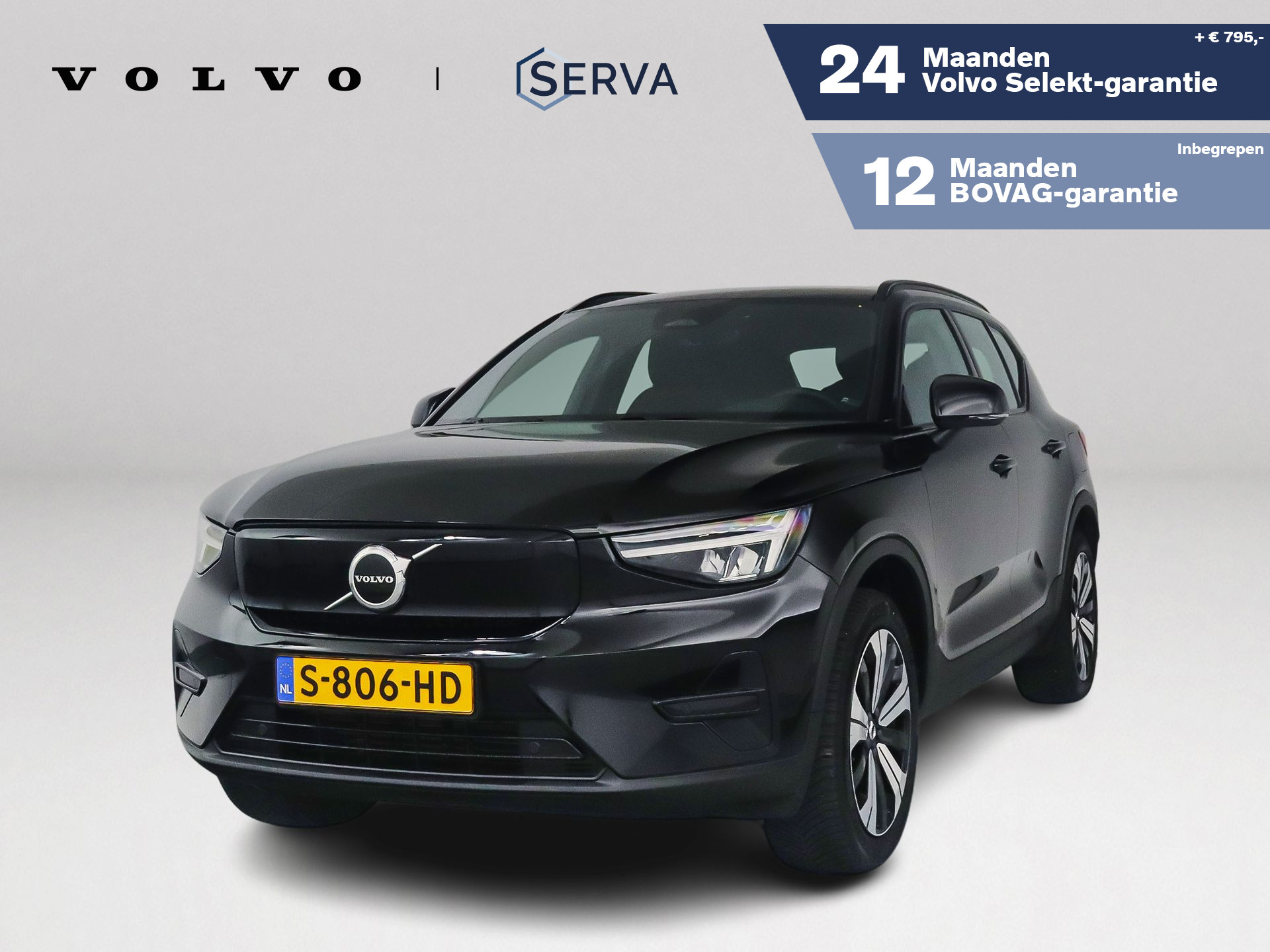 Volvo XC40 Recharge Core 70 kWh | Parkeercamera | Stoel- en Stuurverwarming | Trekhaak 2023 - voorkant