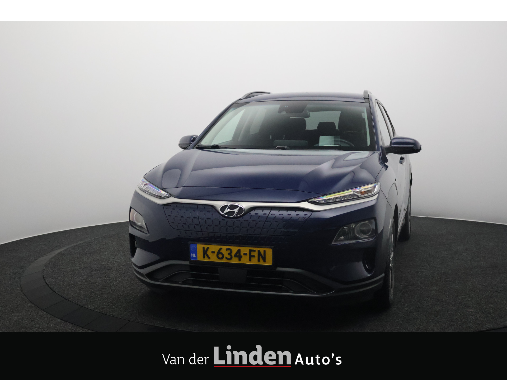 Hyundai Kona EV Fashion 64 kWh 3- Fase SOH 96,0% | Warmtepomp | Camera | Navigatie | Head-Up Display 2020 - voorkant