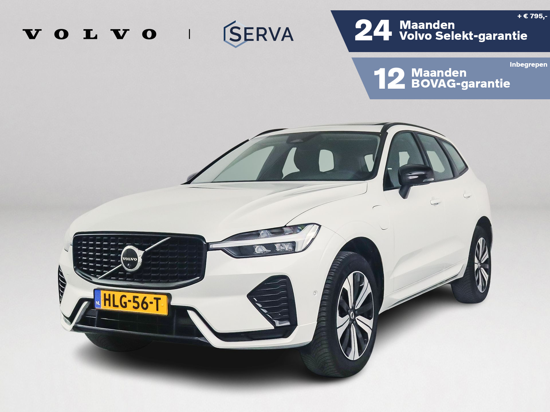 Volvo Xc60 T6 Plug-in hybrid AWD Plus Dark | SOH 100% | Panoramadak | 360° camera | Stoel- en Stuurverwarming | Trekhaak 2025 - voorkant