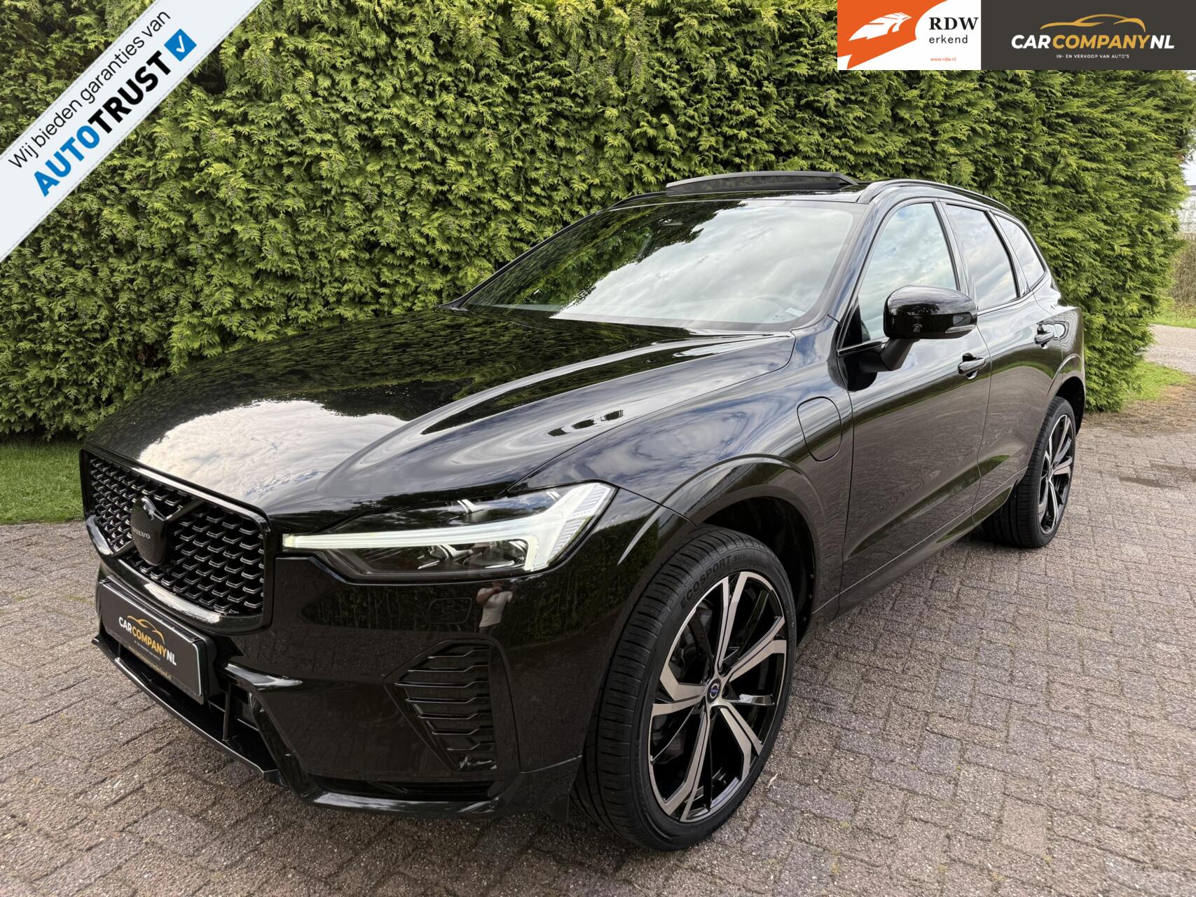 Volvo Xc60 |342PK|H&K|AWD|R-Design|PANO|Styling pack BLACK✅ 2021 - voorkant