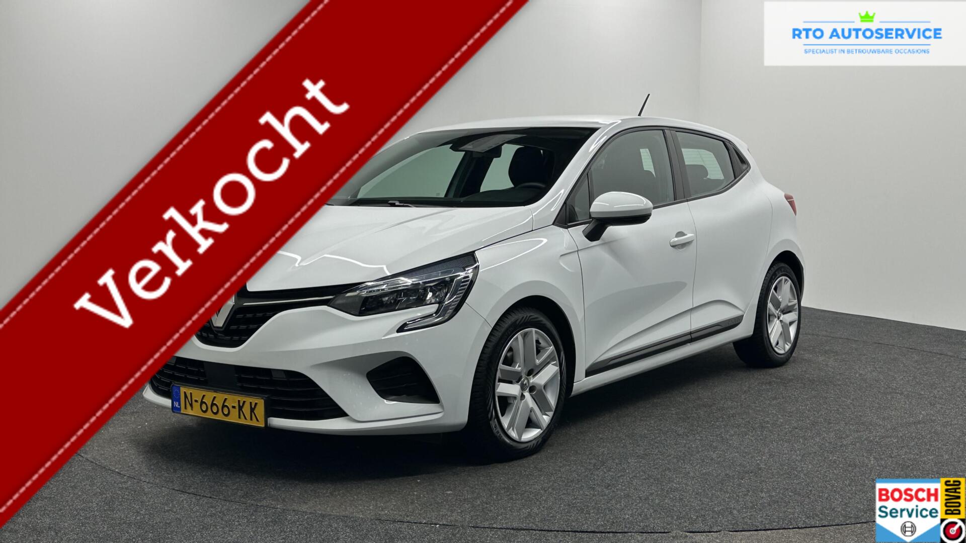 Renault Clio 1.0 TCe Bi-Fuel Business Zen LPG NAVI CRUISE CARPLAY. 2021 - voorkant