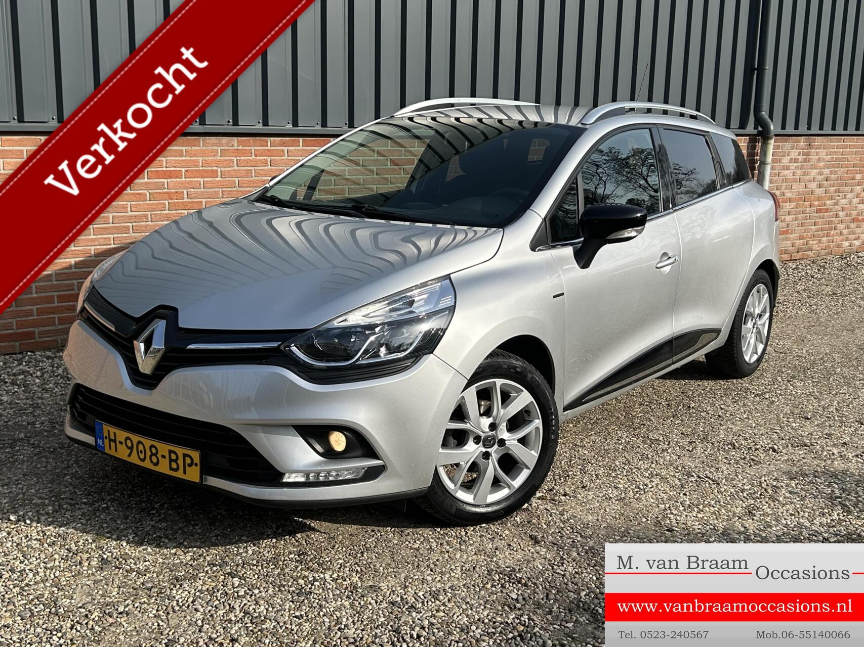 Renault Clio 0.9 TCe Limited Trekhaak/Pr-Glass/Pdc/Navigatie 2020 - voorkant
