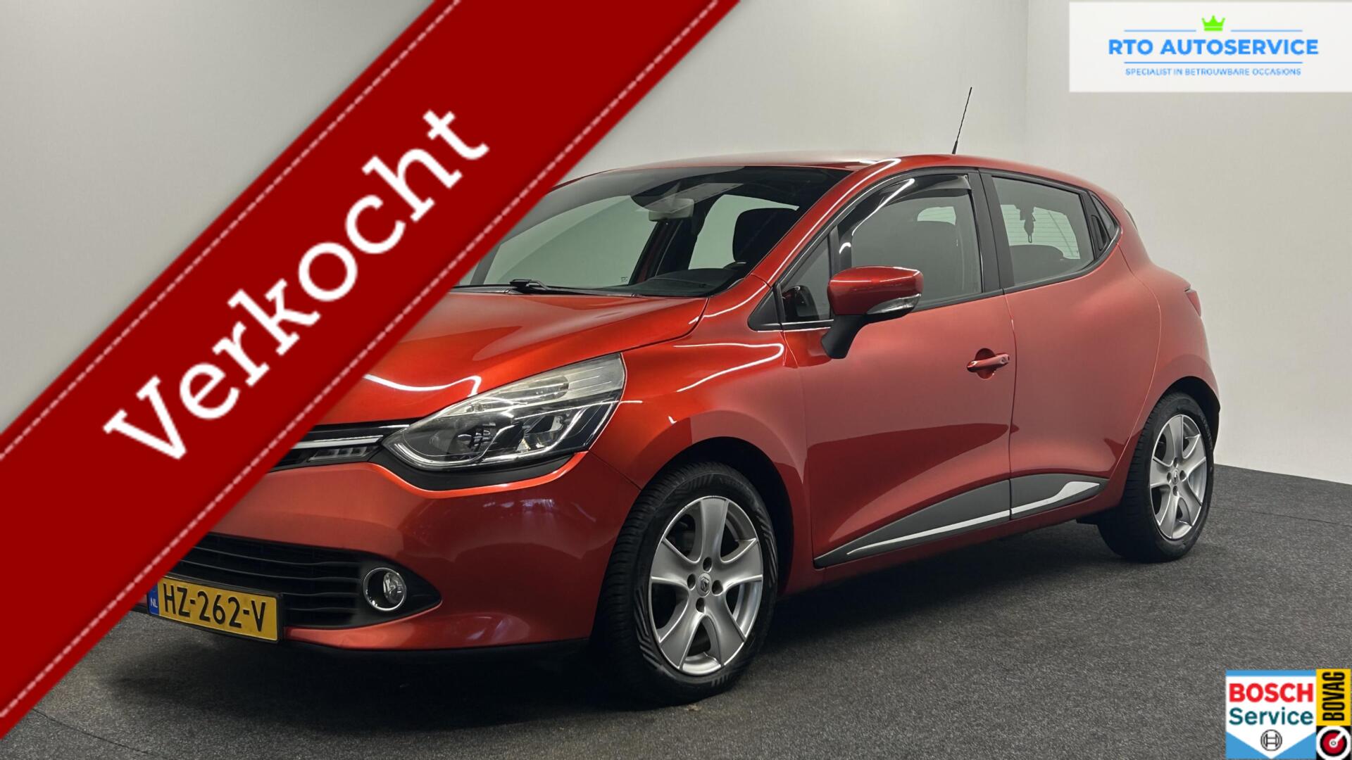 Renault Clio 0.9 TCe  Dynamique TREKHAAK LM ECC NAVI. 2015 - voorkant