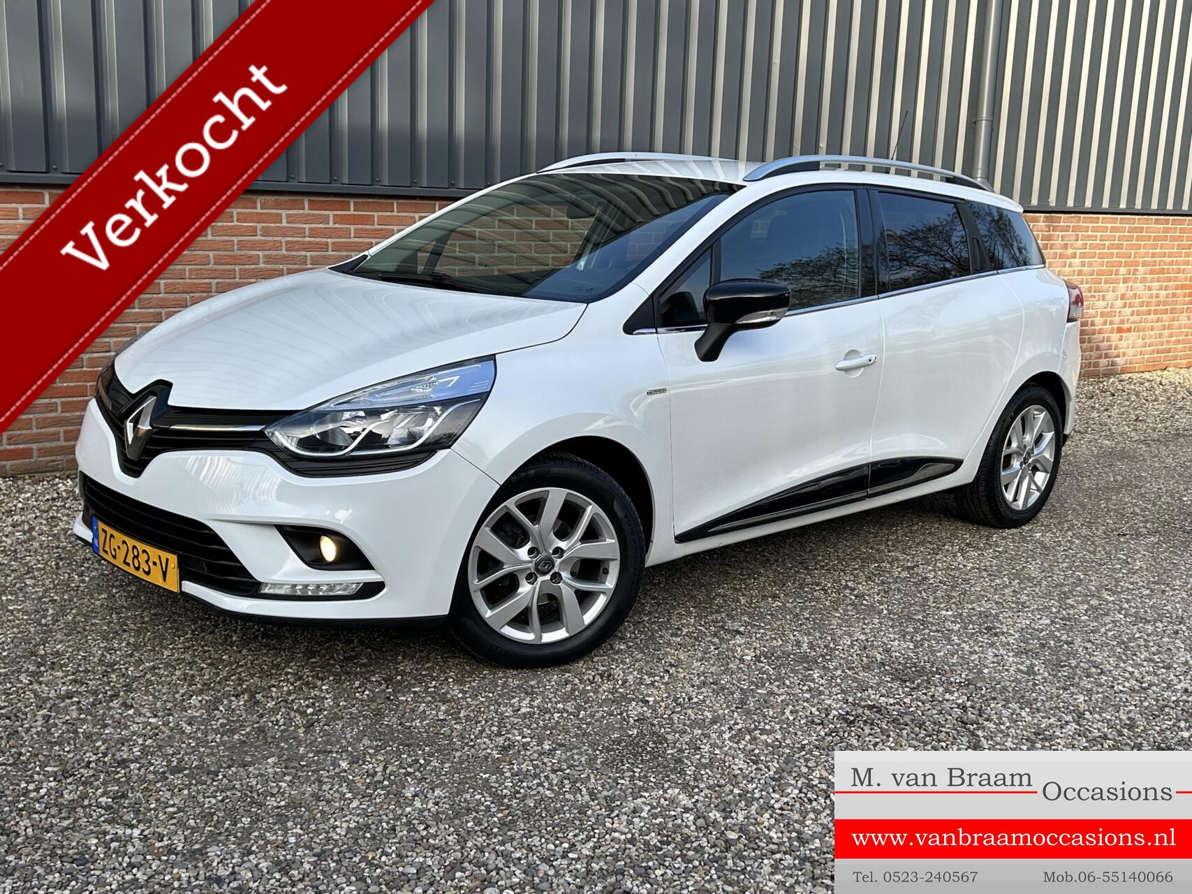Renault Clio 0.9 TCe Limited Pr-Glass/Trekhaak/Navigatie/Led 2019 - voorkant