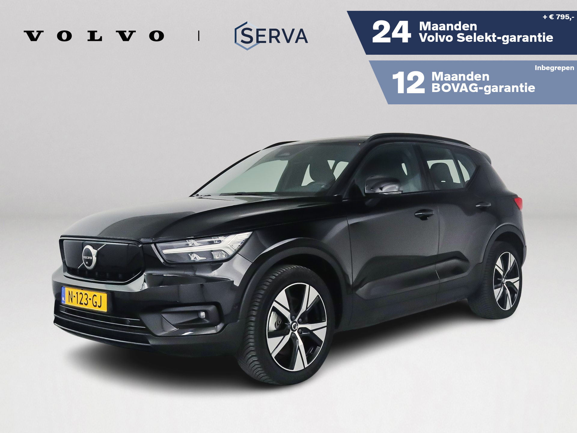 Volvo XC40 Recharge Twin Pro | Panoramadak | 360° camera | Harman Kardon | Stoel- en Stuurverwarming | Trekhaak 2021 - voorkant