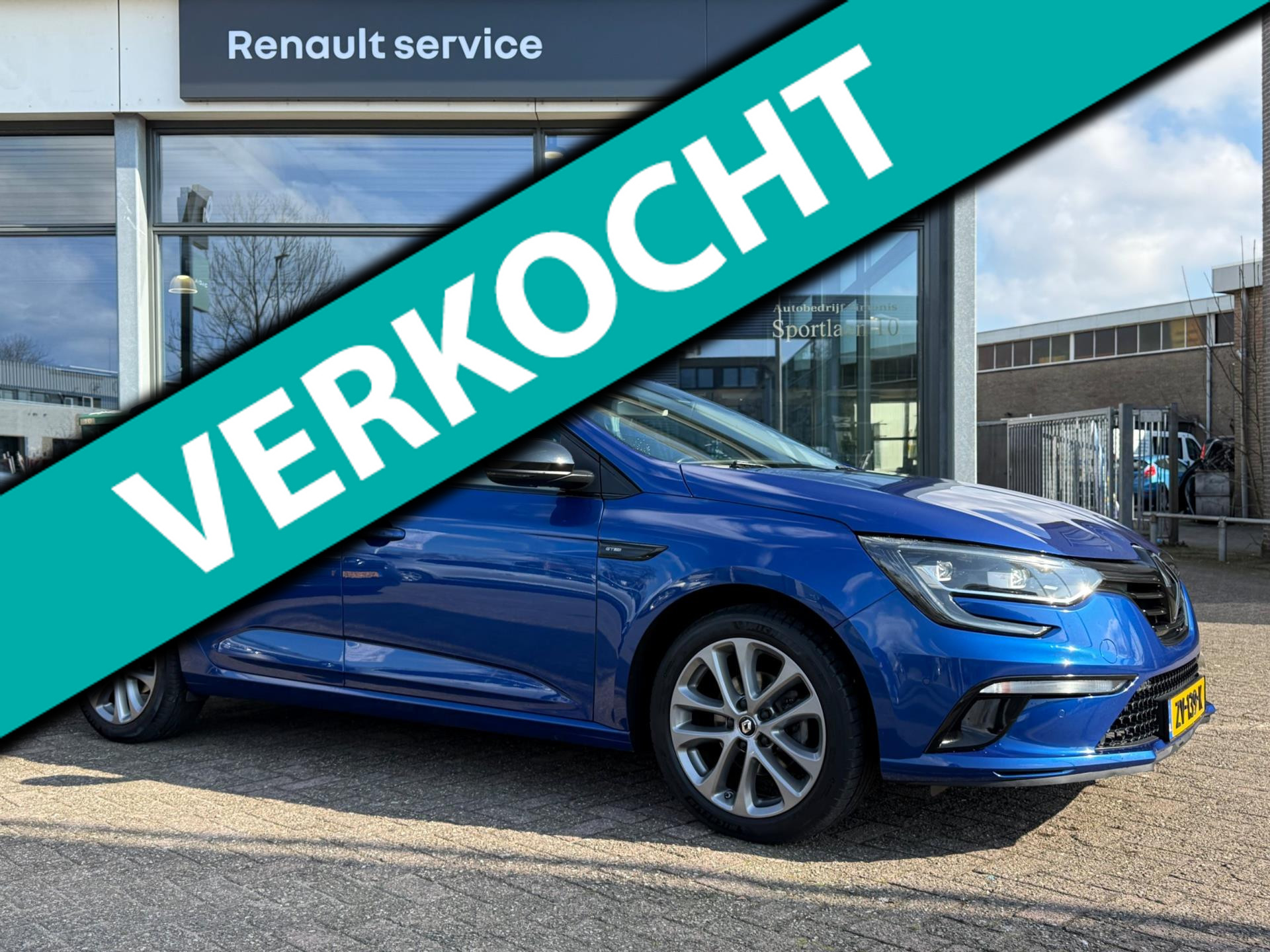 Renault Megane 1.2 TCe GT-Line Automaat Stoelverwarming - Navigatie 2018 - voorkant