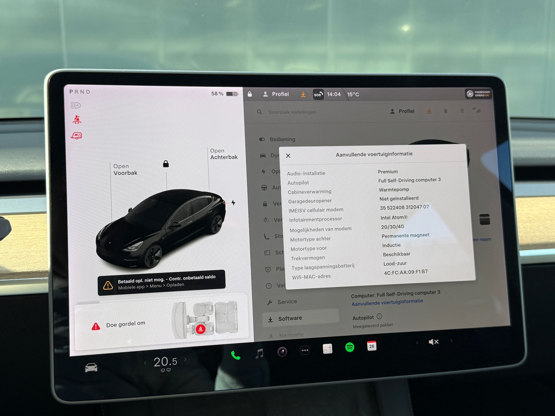 Foto van Tesla Model 3