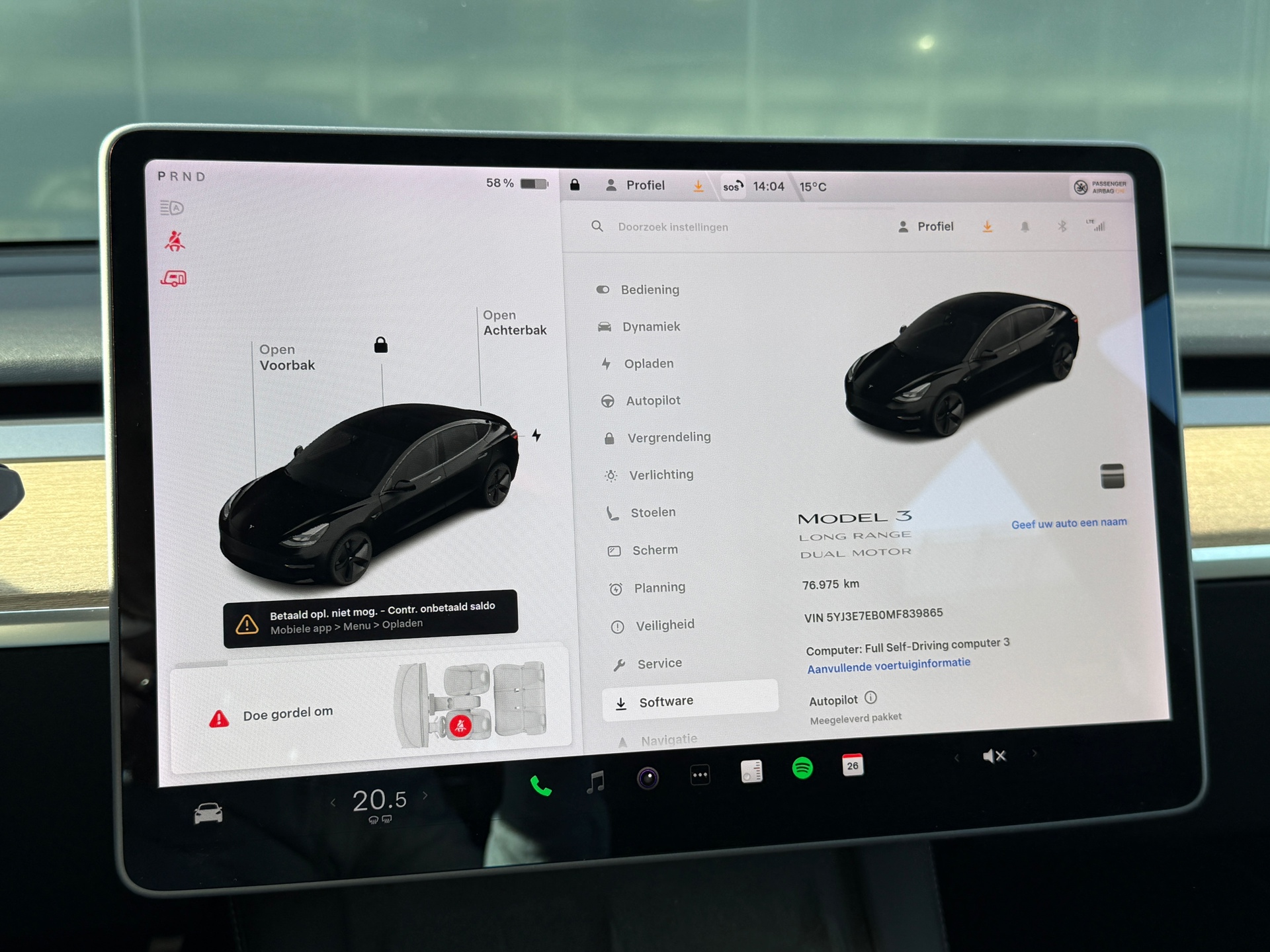 Foto van Tesla Model 3