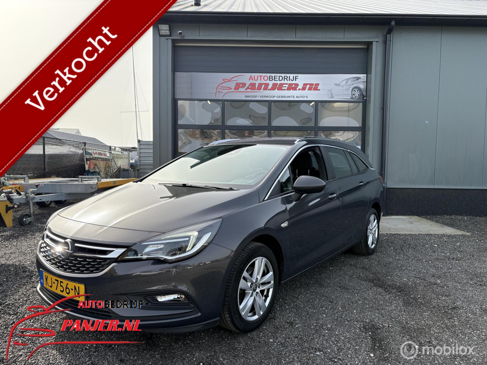 Opel Astra 1.0 Bsns+ "RUIMTE+COMPLEET+ZUINIG" 2016 - voorkant