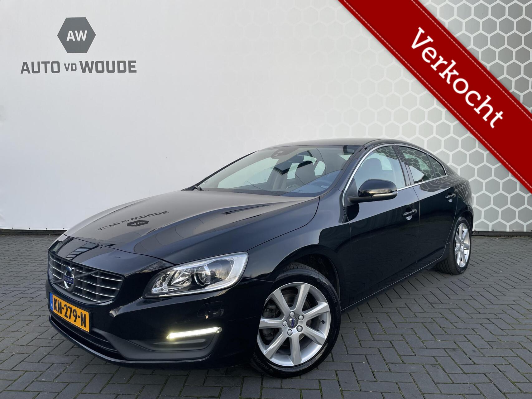 Volvo S60 2.0 T3 Nordic+ Trekhaak Leer NAP 1600kg trekgewich 2016 - voorkant