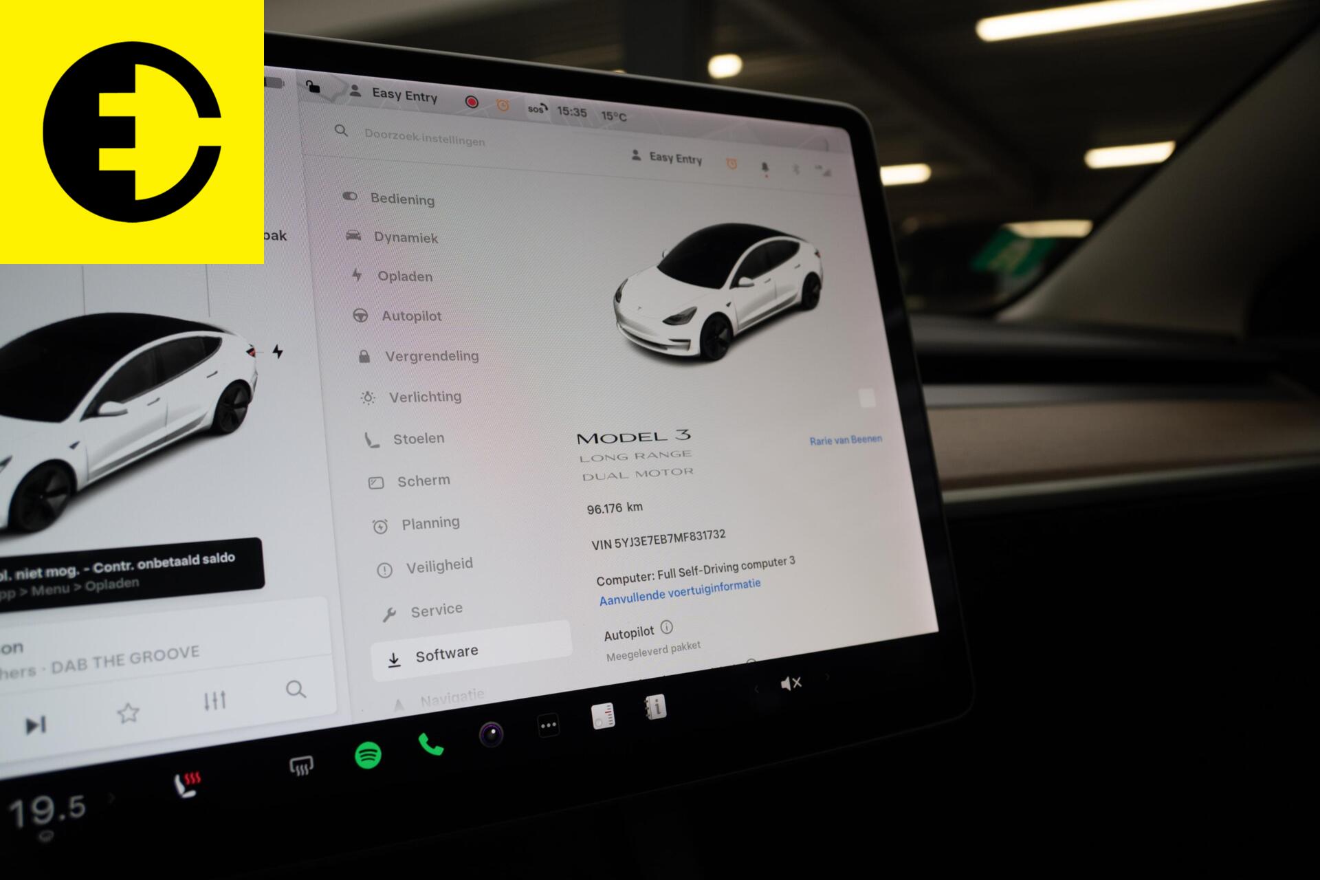 Foto van Tesla Model 3