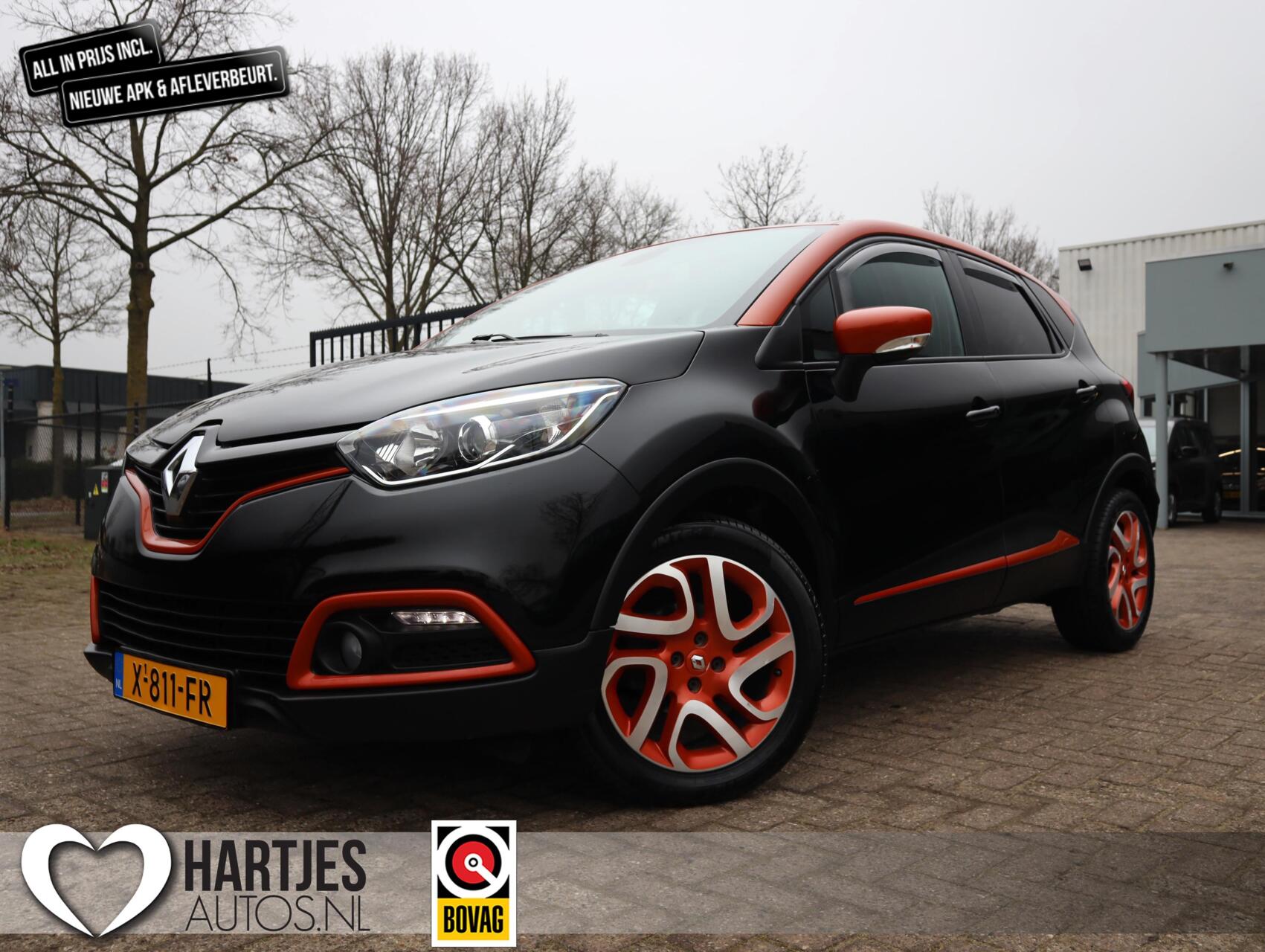 Renault Captur 0.9 TCe Dynamique (Vol-Opties!) Two-Tone 2014 - voorkant
