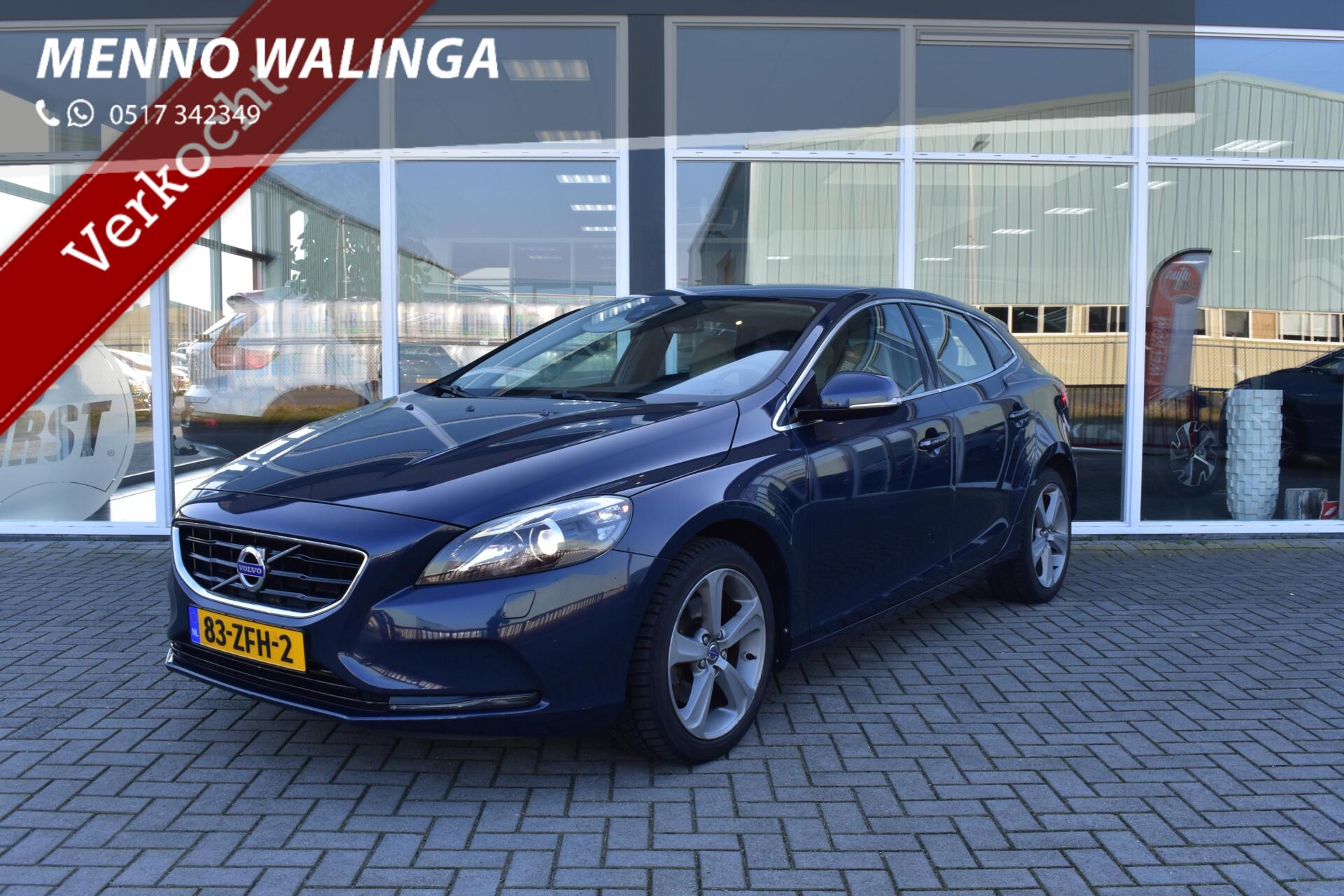 Volvo V40 1.6 T3 Summum|Camera|Cruise control|Zeer nette auto!| 2012 - voorkant