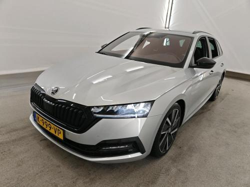 Skoda Octavia 1.5 e-TSI Sport Business 2021 - voorkant