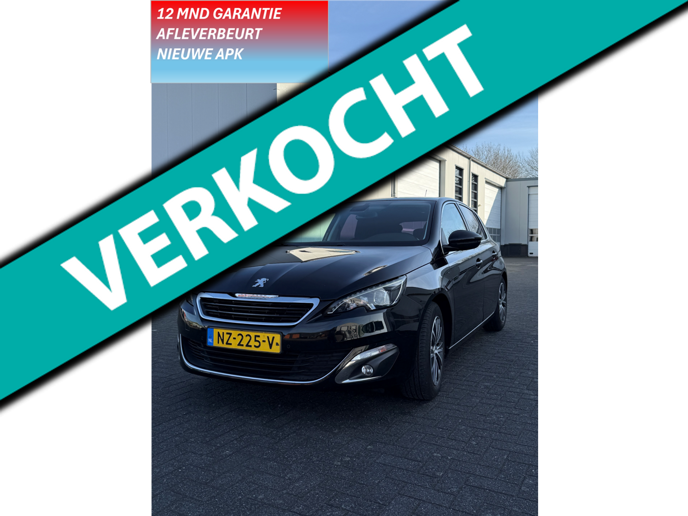 Peugeot 308 1.2 PureTech Allure 2017 - voorkant