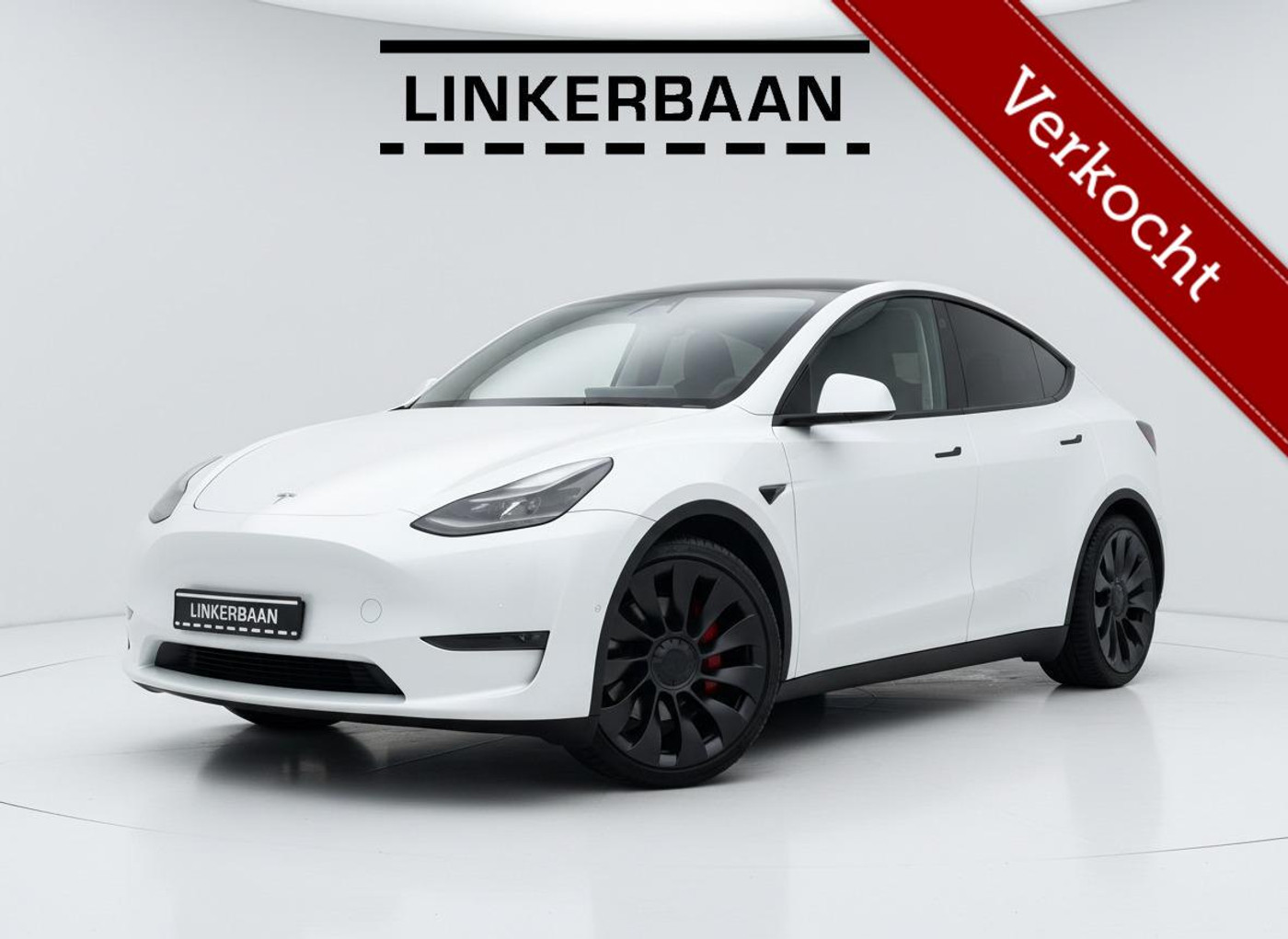 Tesla Model Y Performance AWD 75 kWh | SOH 92% | Pano | Camera | NL Auto | 2022 - voorkant